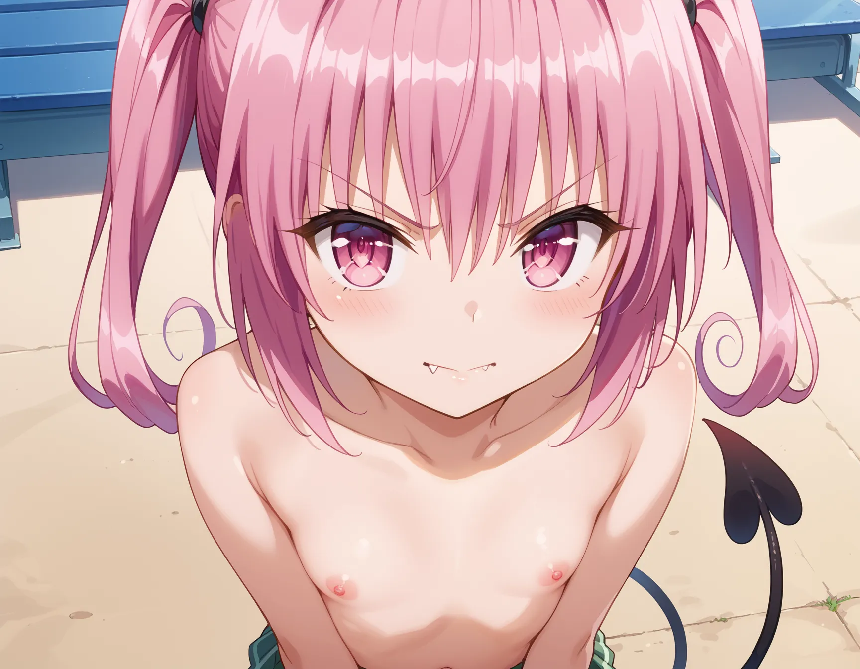 【「貧乳」AIエロ画像（イラスト・アニメ・二次元風）8390枚まとめ！(86ページ目)のエロ画像6枚目