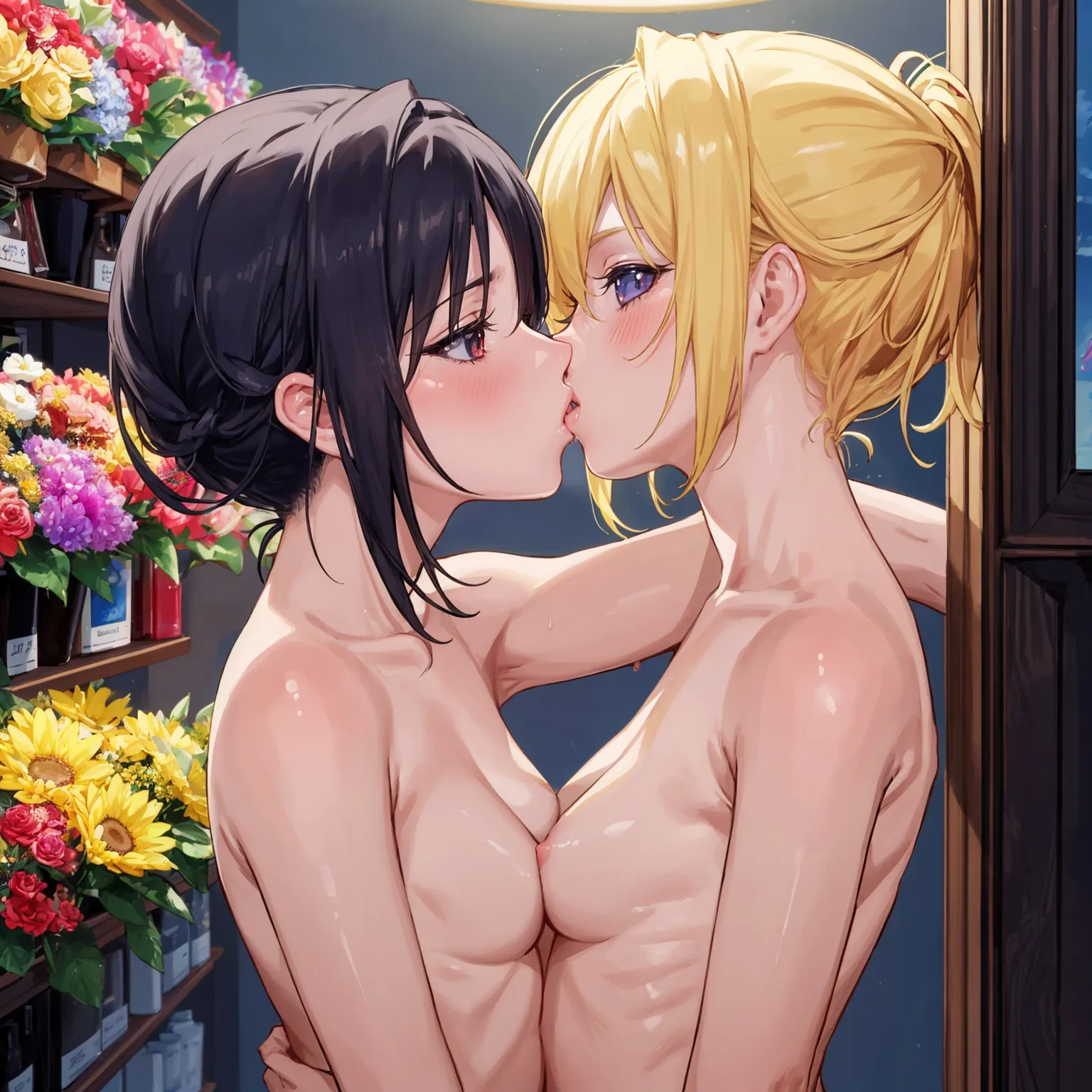 【「ヌード・全裸」AIエロ画像（イラスト・アニメ・二次元風）15120枚まとめ！(152ページ目)のエロ画像19枚目