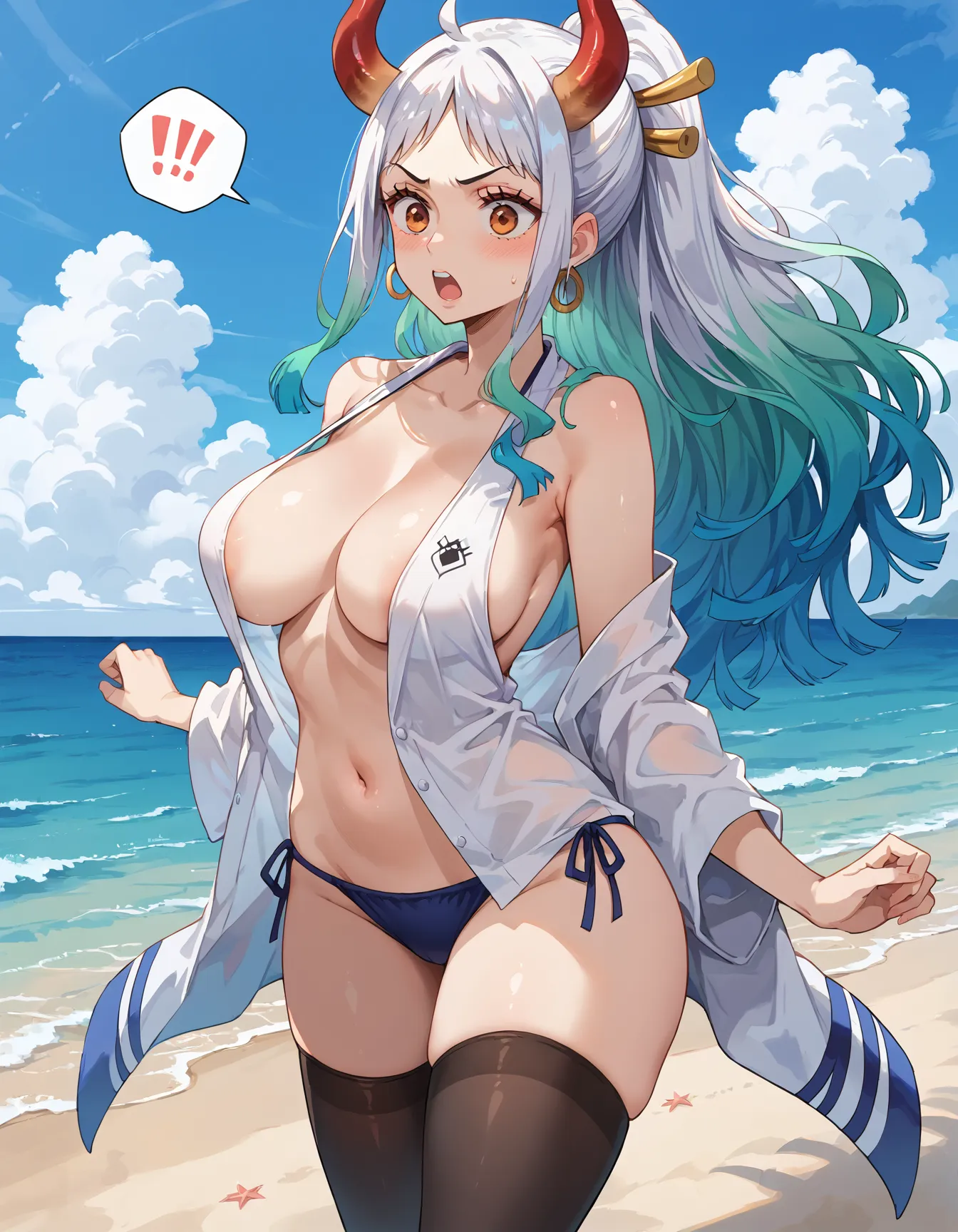 【「巨乳」AIエロ画像（イラスト・アニメ・二次元風）26161枚まとめ！(268ページ目)のエロ画像8枚目