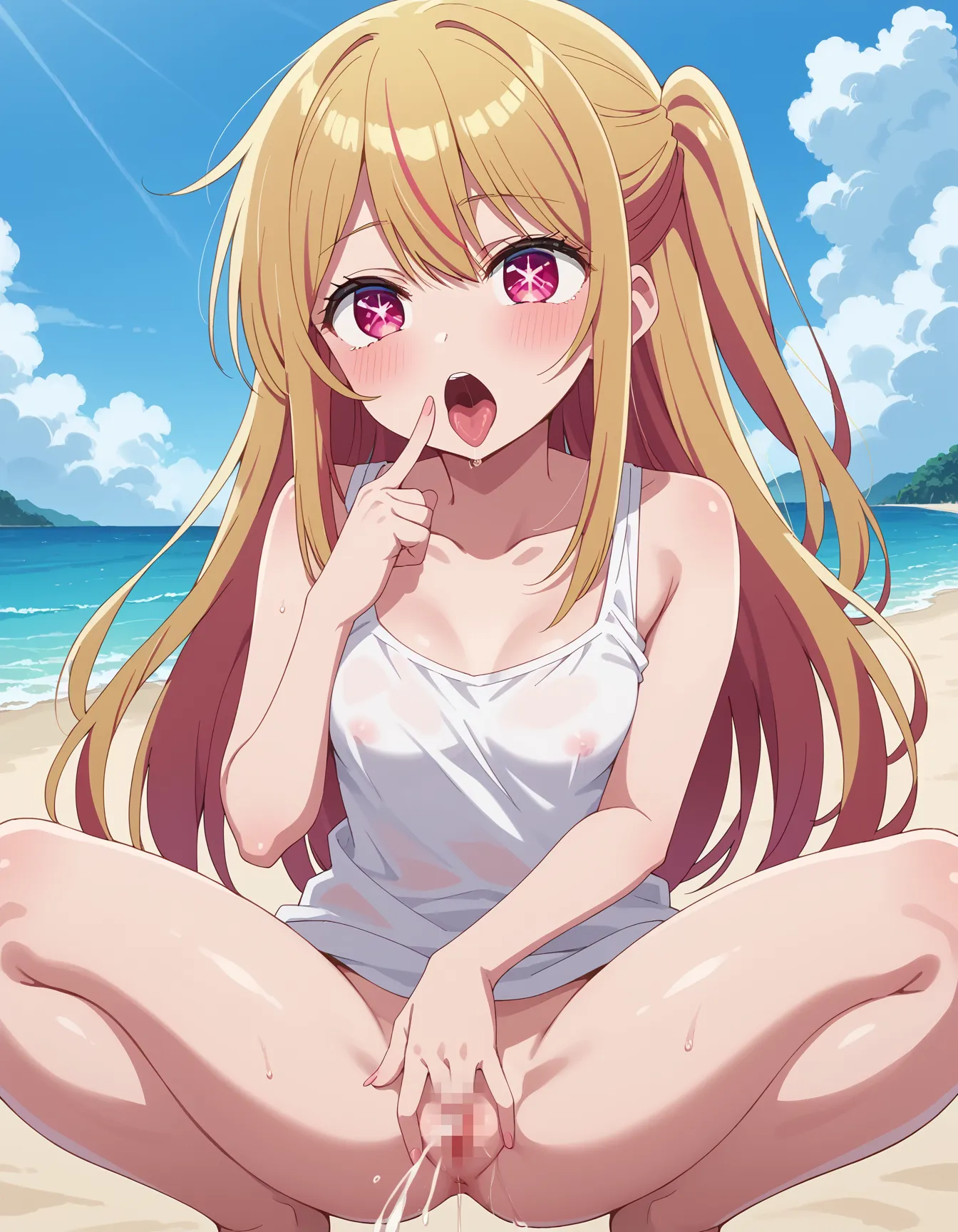 【「おまんこ」AIエロ画像（イラスト・アニメ・二次元風）9763枚まとめ！(99ページ目)のエロ画像13枚目