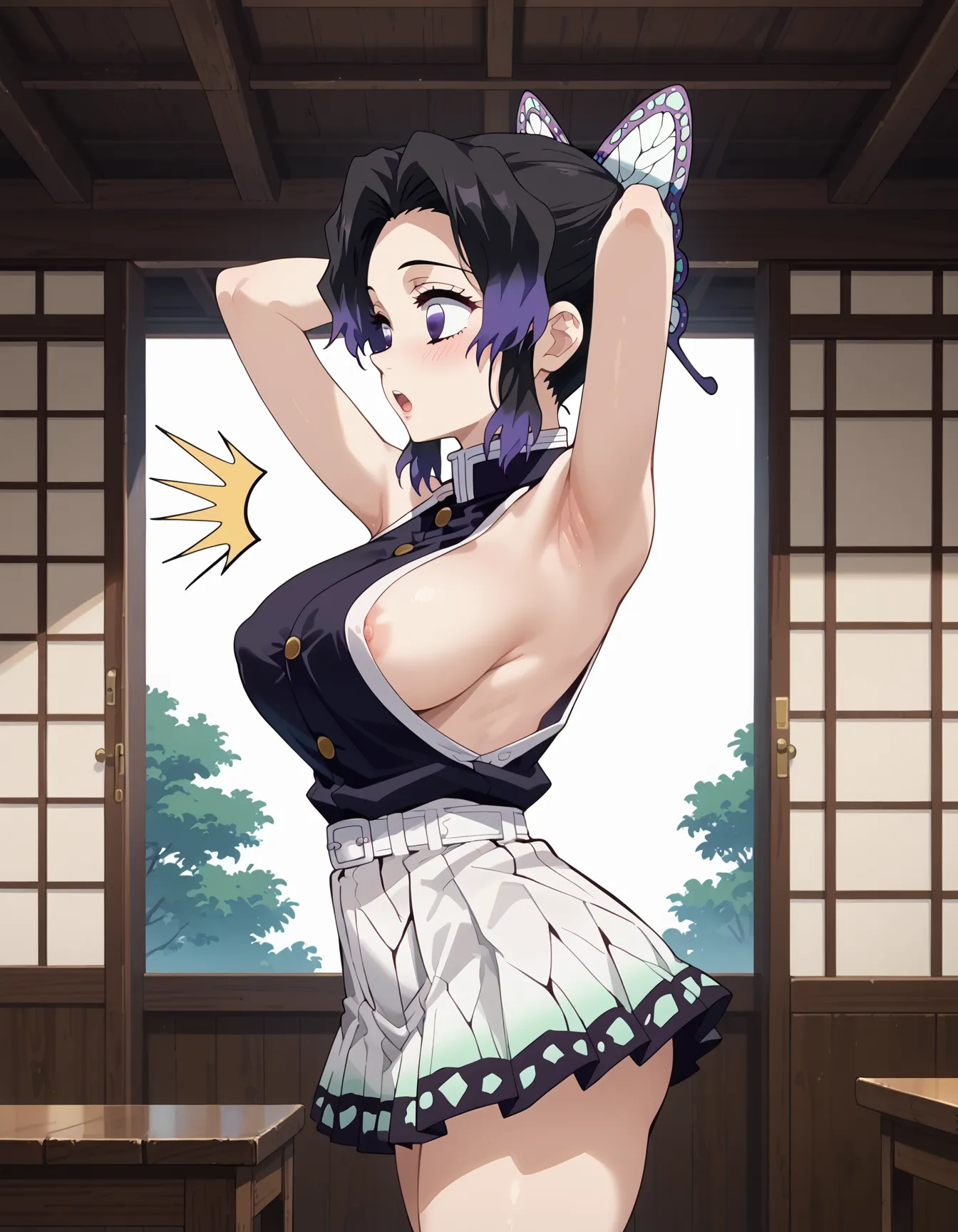 【「下着（ブラジャー・パンティ）」AIエロ画像（イラスト・アニメ・二次元風）15996枚まとめ！(159ページ目)のエロ画像2枚目