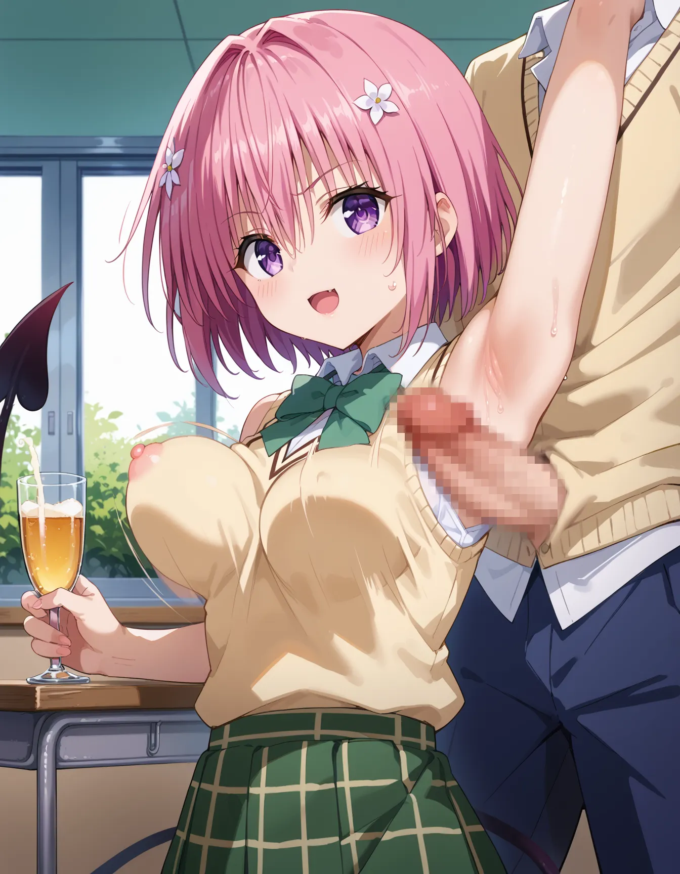 【「腋・脇」AIエロ画像（イラスト・アニメ・二次元風）4705枚まとめ！(48ページ目)のエロ画像9枚目