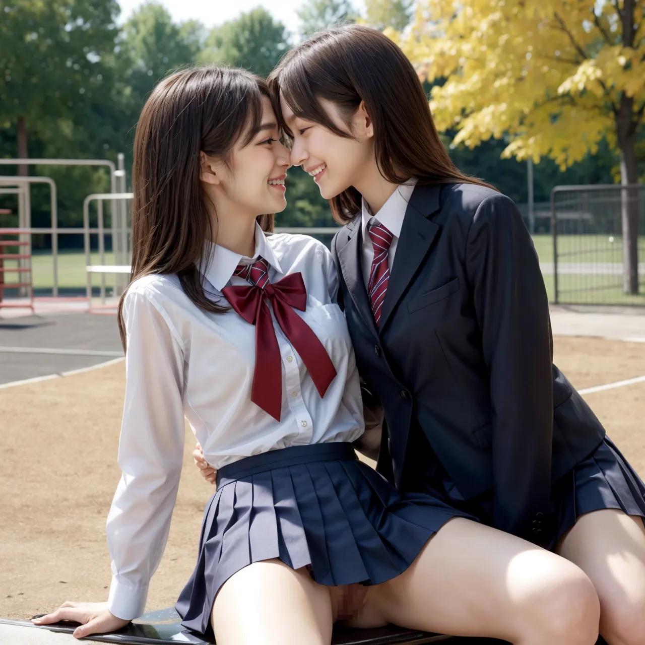 【「女子校生・JK×おまんこ」AIエロ画像（リアル・実写・フォト風）1655枚まとめ！(15ページ目)のエロ画像25枚目