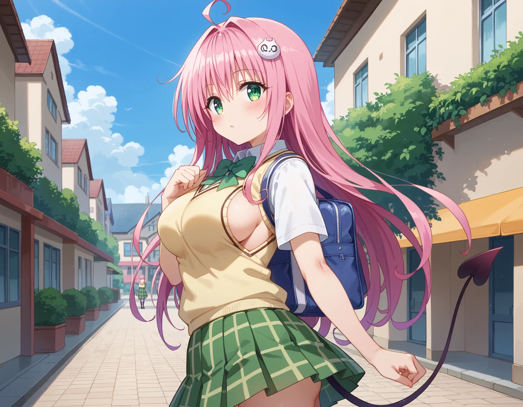 【「学制服」AIエロ画像（イラスト・アニメ・二次元風）4855枚まとめ！(47ページ目)のエロ画像16枚目