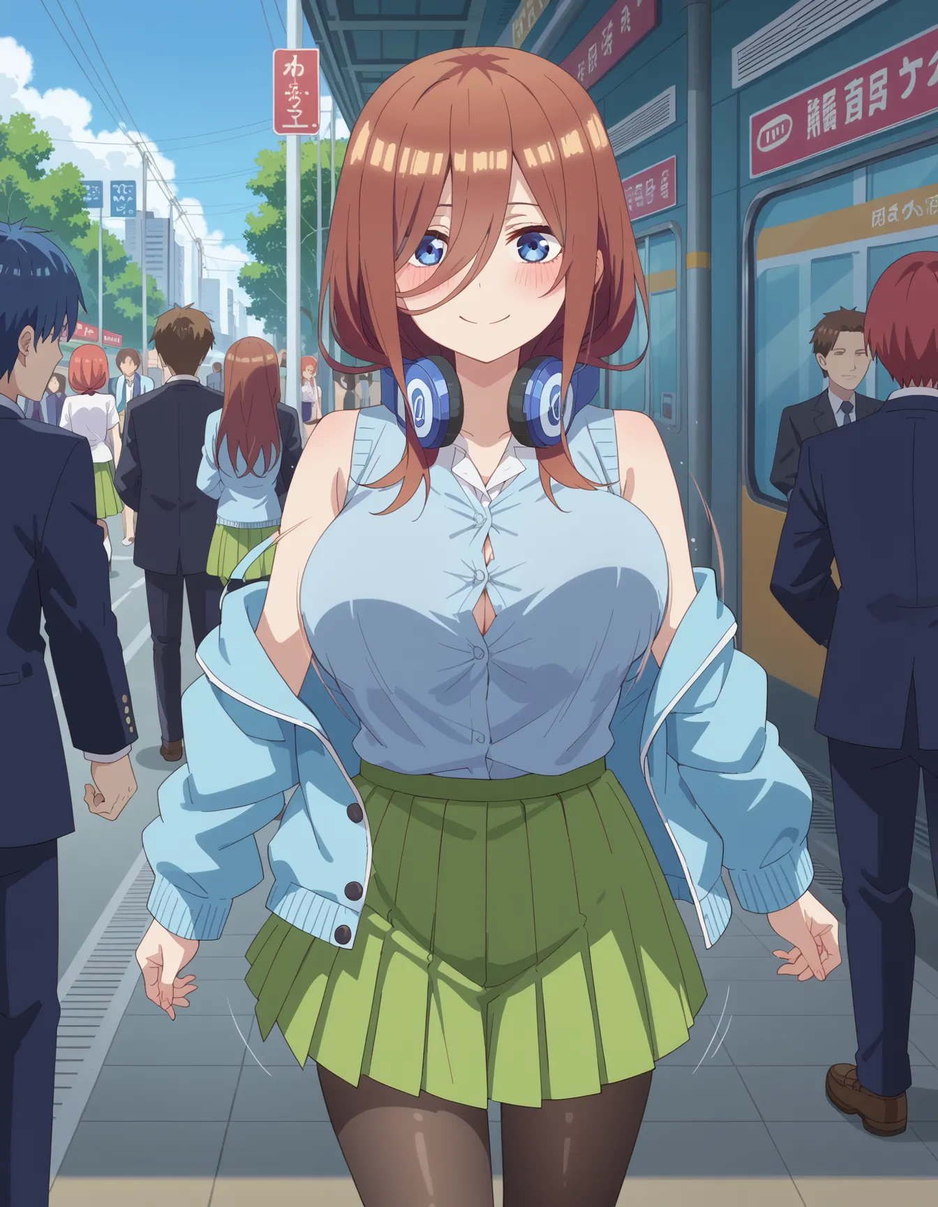 【「パンスト」AIエロ画像（イラスト・アニメ・二次元風）1436枚まとめ！(15ページ目)のエロ画像23枚目