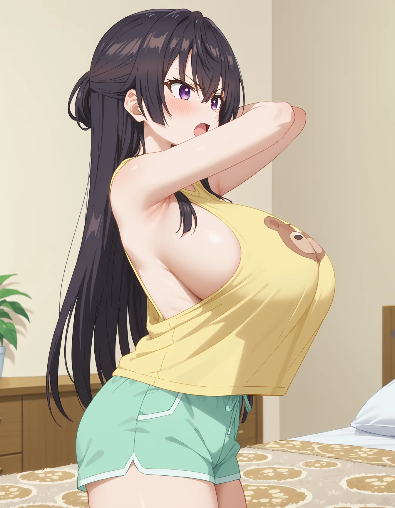 【「爆乳・超乳」AIエロ画像（イラスト・アニメ・二次元風）5621枚まとめ！(55ページ目)のエロ画像12枚目