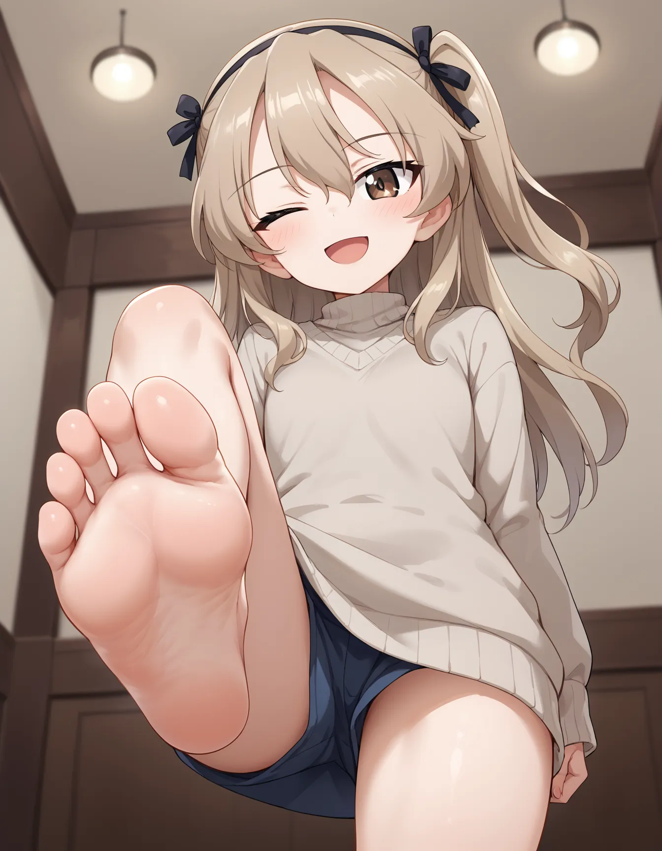 【「貧乳」AIエロ画像（イラスト・アニメ・二次元風）8390枚まとめ！(84ページ目)のエロ画像19枚目