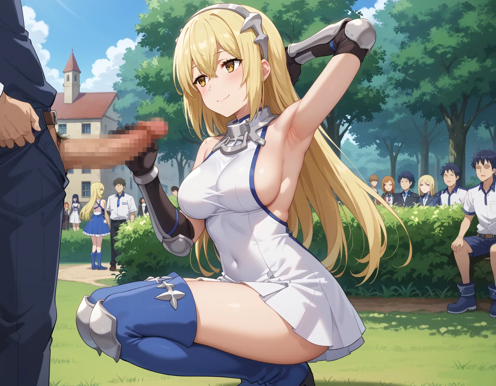 【「腋・脇」AIエロ画像（イラスト・アニメ・二次元風）4705枚まとめ！(47ページ目)のエロ画像25枚目