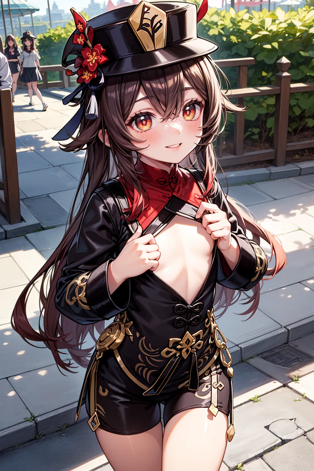 【「貧乳」AIエロ画像（イラスト・アニメ・二次元風）8390枚まとめ！(84ページ目)のエロ画像11枚目