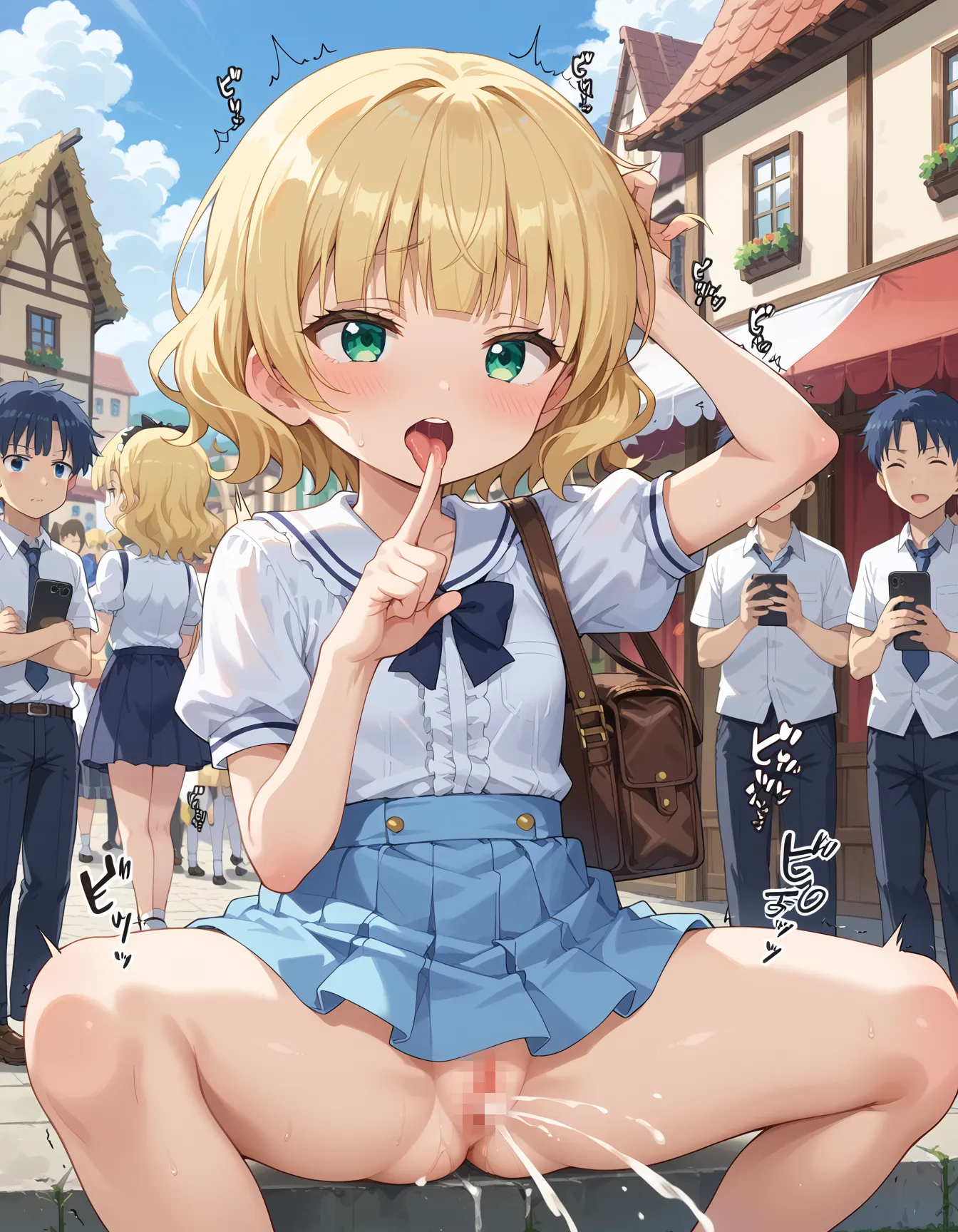 【「おまんこ」AIエロ画像（イラスト・アニメ・二次元風）9763枚まとめ！(97ページ目)のエロ画像16枚目