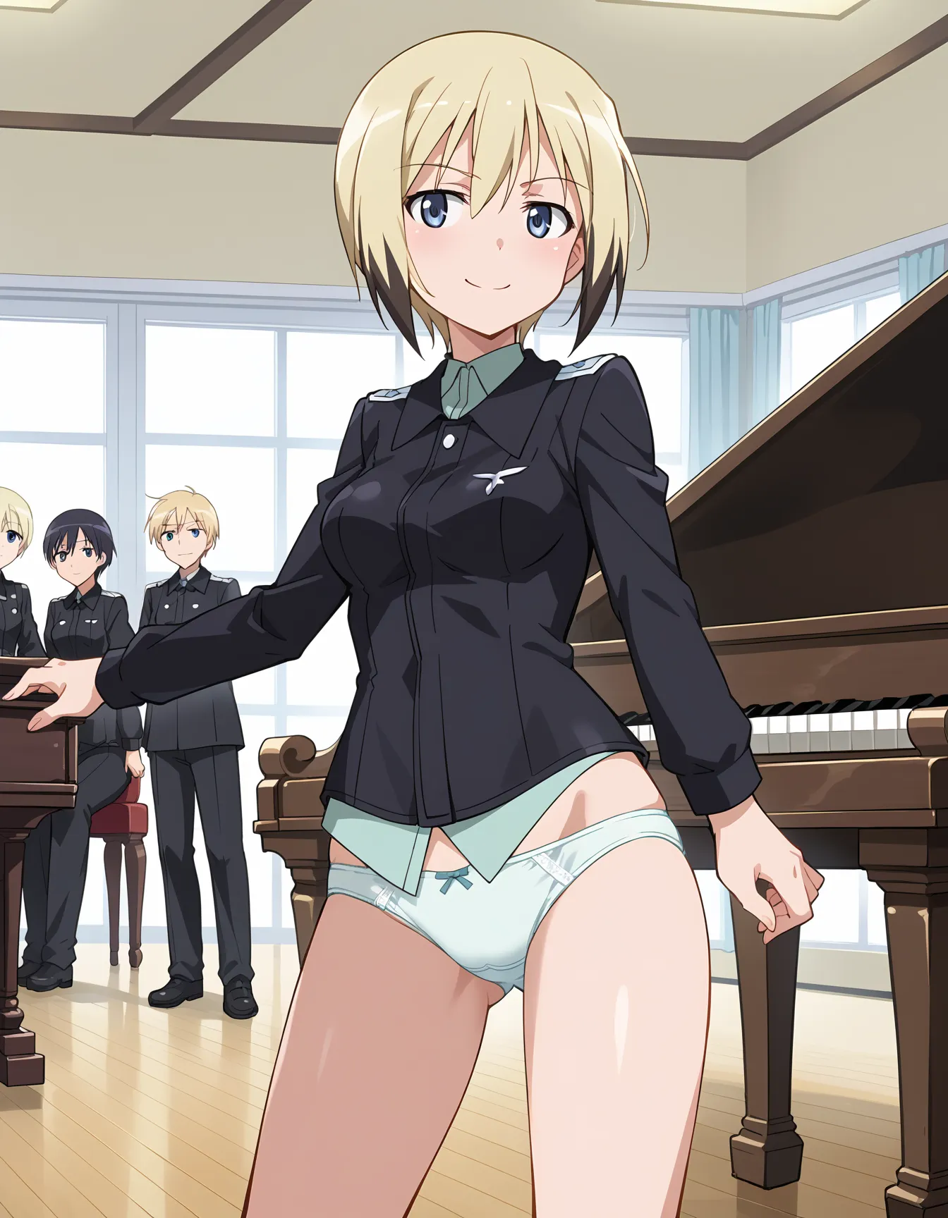 【「下着（ブラジャー・パンティ）」AIエロ画像（イラスト・アニメ・二次元風）15996枚まとめ！(154ページ目)のエロ画像30枚目