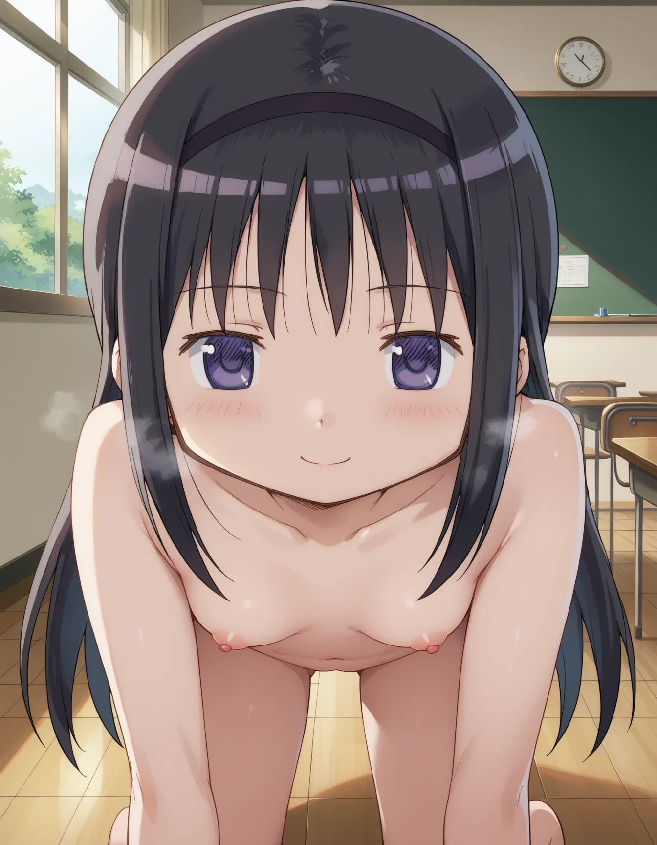 【「尻×ヌード・全裸」AIエロ画像（イラスト・アニメ・二次元風）4110枚まとめ！(41ページ目)のエロ画像14枚目