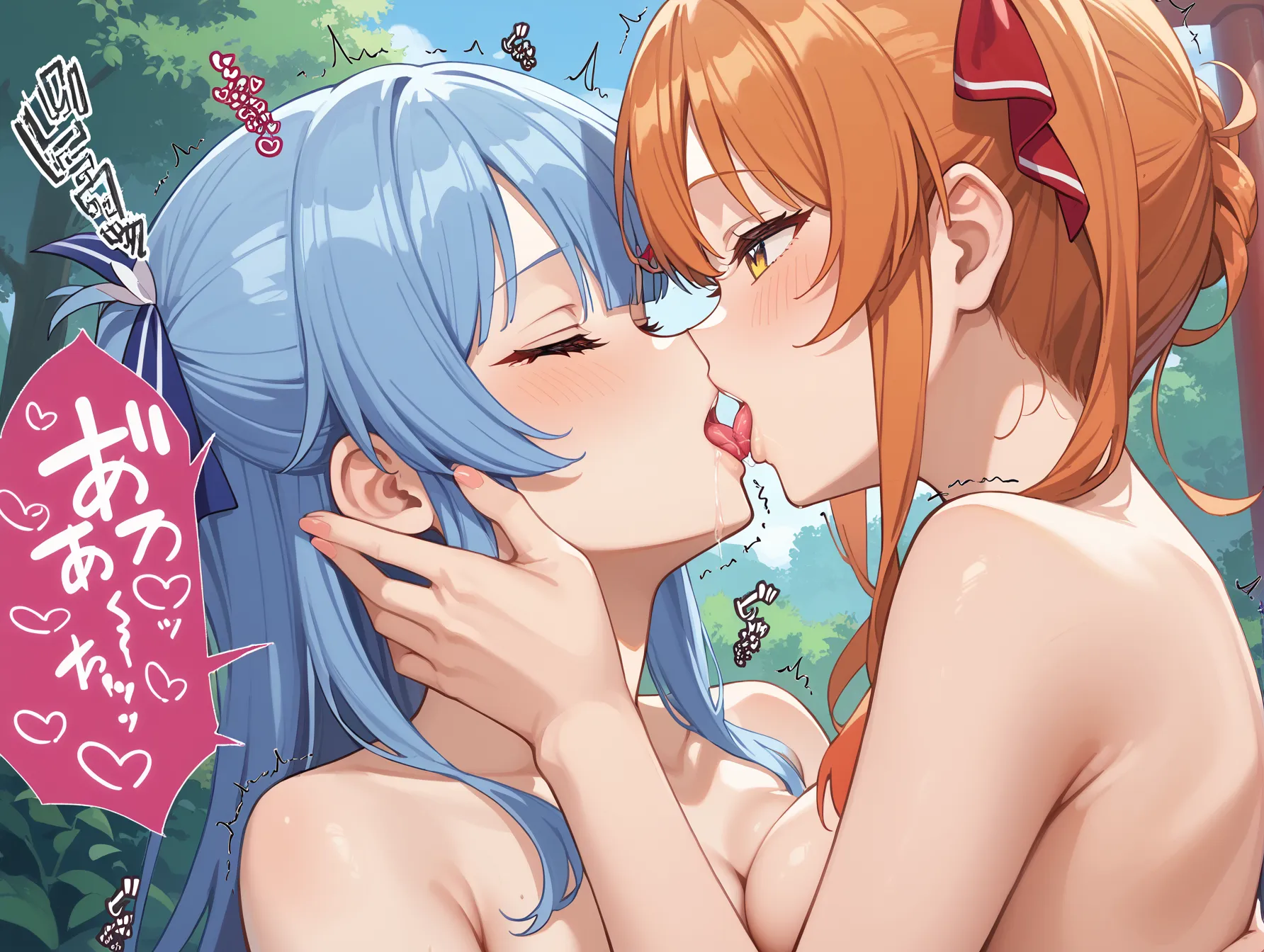 【「ヌード・全裸」AIエロ画像（イラスト・アニメ・二次元風）15120枚まとめ！(147ページ目)のエロ画像22枚目