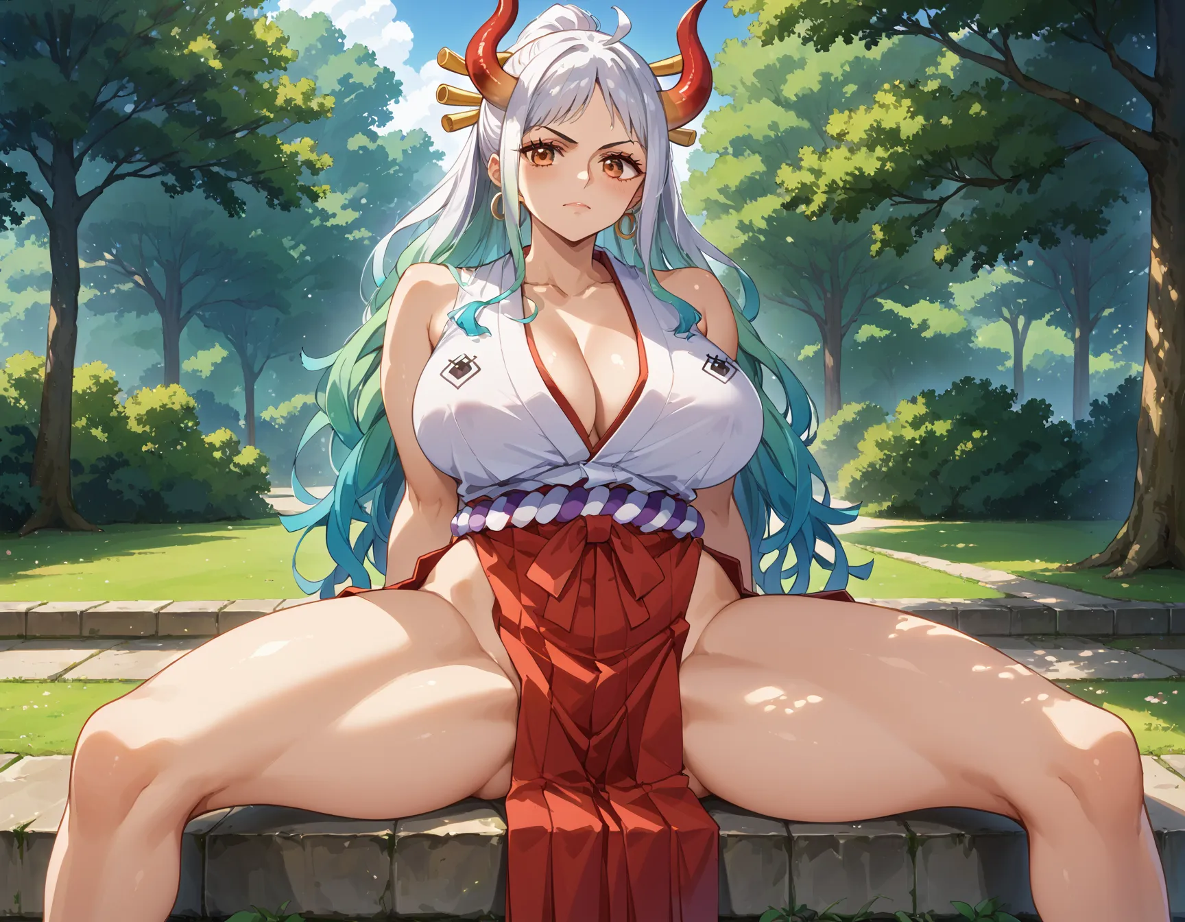 【「着物」AIエロ画像（イラスト・アニメ・二次元風）1472枚まとめ！(15ページ目)のエロ画像15枚目