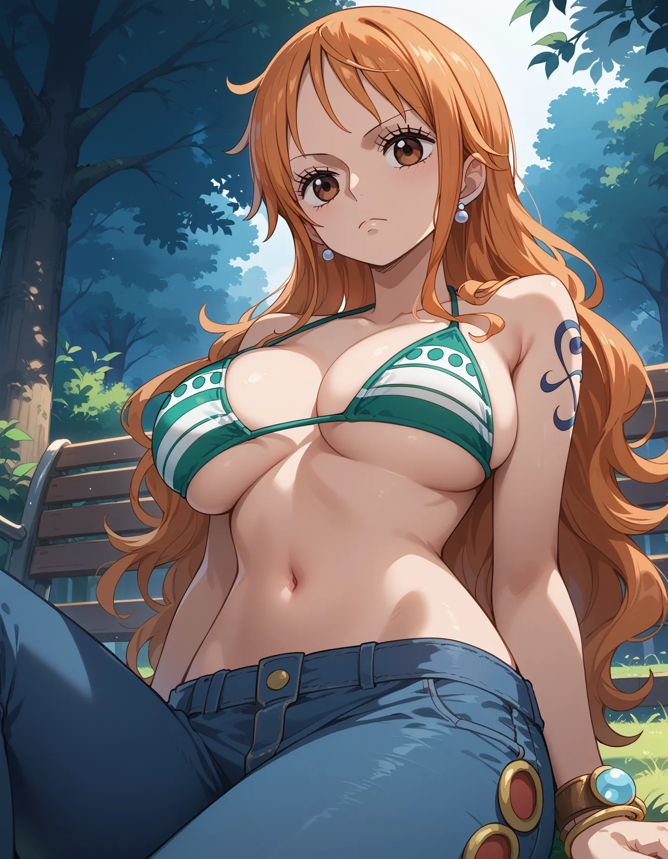 【「下着（ブラジャー・パンティ）」AIエロ画像（イラスト・アニメ・二次元風）15996枚まとめ！(154ページ目)のエロ画像15枚目