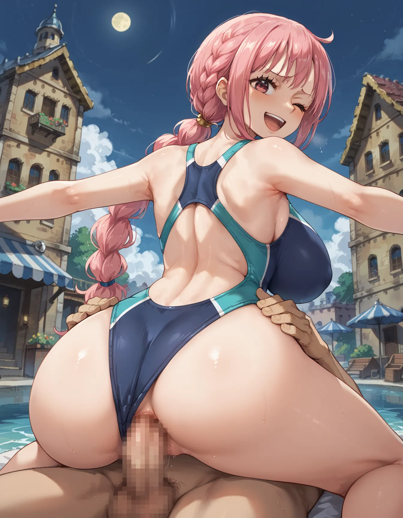 【「巨乳」AIエロ画像（イラスト・アニメ・二次元風）26161枚まとめ！(259ページ目)のエロ画像14枚目