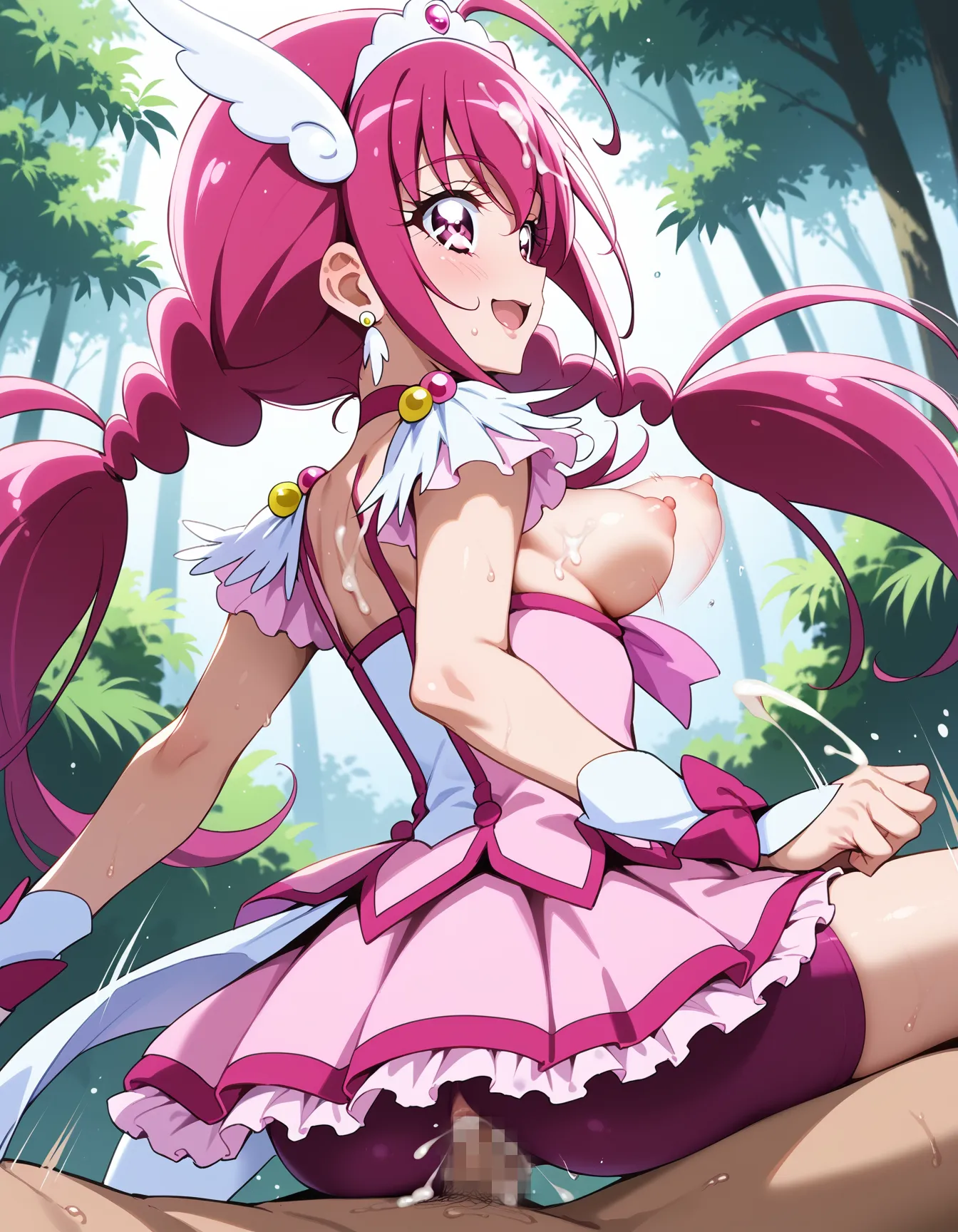 【「下着（ブラジャー・パンティ）」AIエロ画像（イラスト・アニメ・二次元風）15996枚まとめ！(153ページ目)のエロ画像14枚目