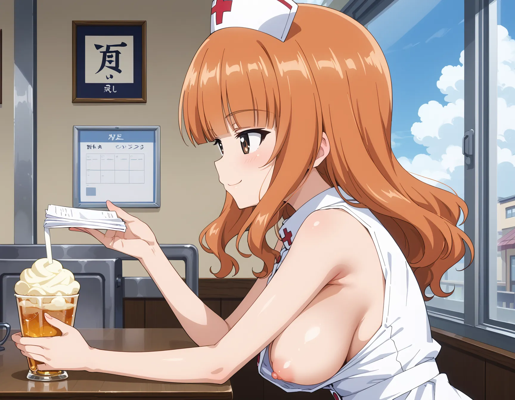 【「下着（ブラジャー・パンティ）」AIエロ画像（イラスト・アニメ・二次元風）15996枚まとめ！(152ページ目)のエロ画像27枚目