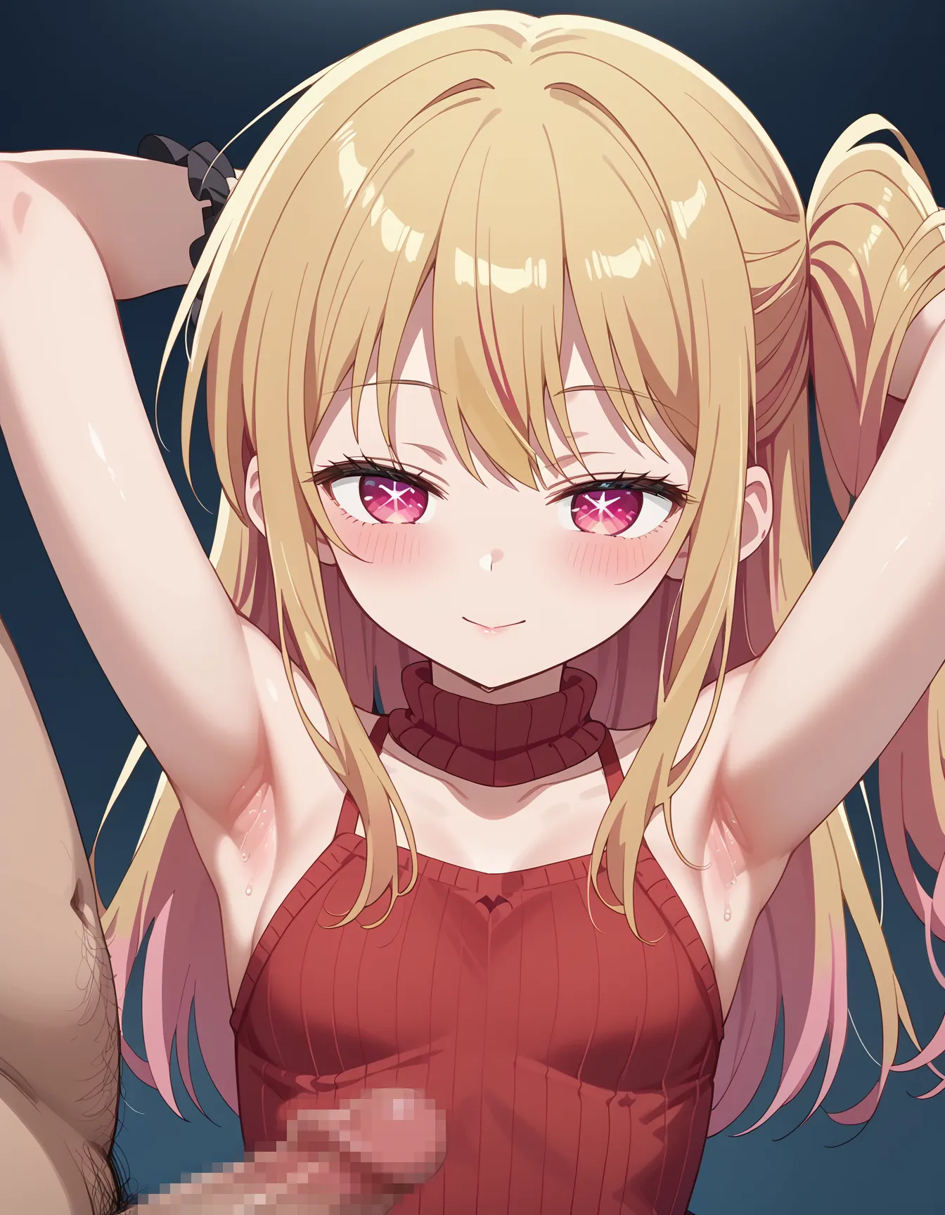 【「腋・脇」AIエロ画像（イラスト・アニメ・二次元風）4705枚まとめ！(46ページ目)のエロ画像12枚目