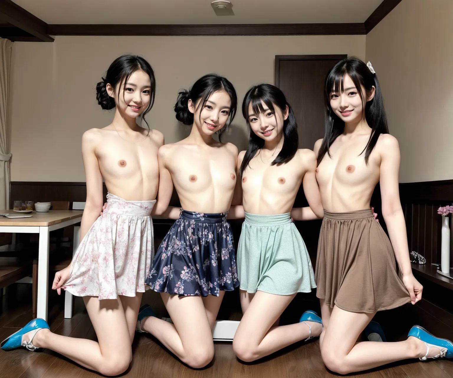 【「貧乳」AIエロ画像（リアル・実写・フォト風）21896枚まとめ！(210ページ目)のエロ画像7枚目