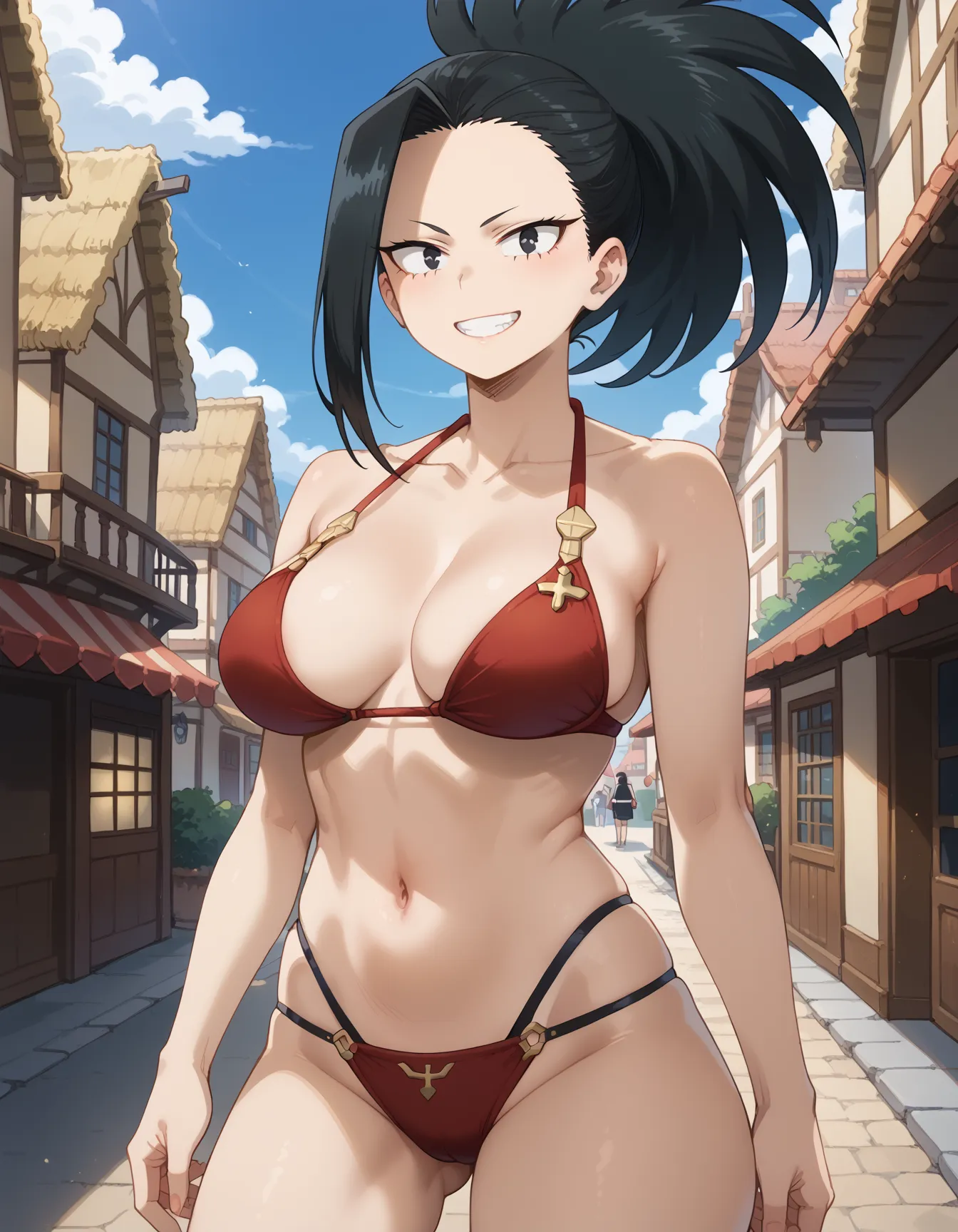 【「下着（ブラジャー・パンティ）」AIエロ画像（イラスト・アニメ・二次元風）15996枚まとめ！(152ページ目)のエロ画像10枚目