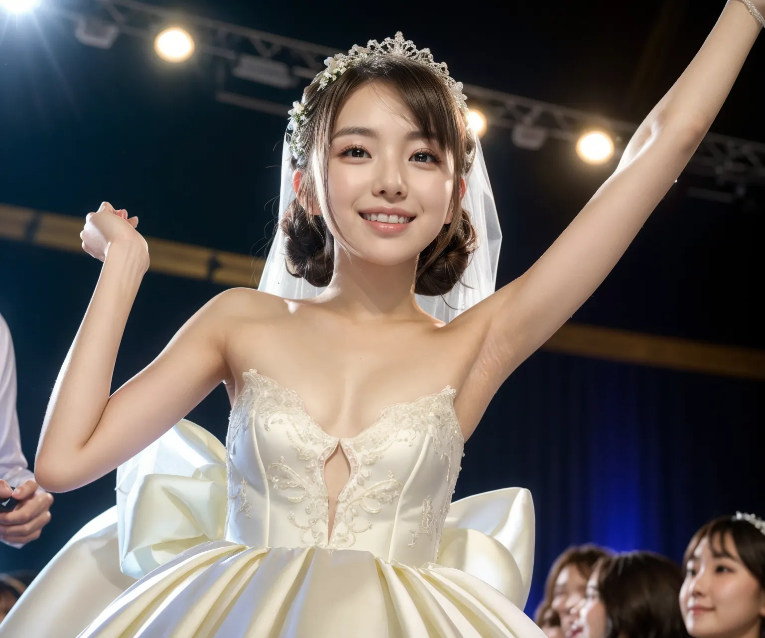【「貧乳×ウェディングドレス」AIエロ画像（リアル・実写・フォト風）423枚まとめ！(5ページ目)のエロ画像8枚目