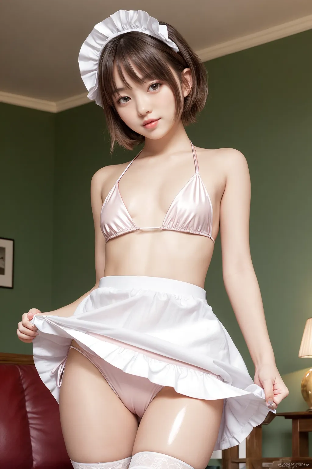 【「貧乳」AIエロ画像（リアル・実写・フォト風）21896枚まとめ！(209ページ目)のエロ画像4枚目