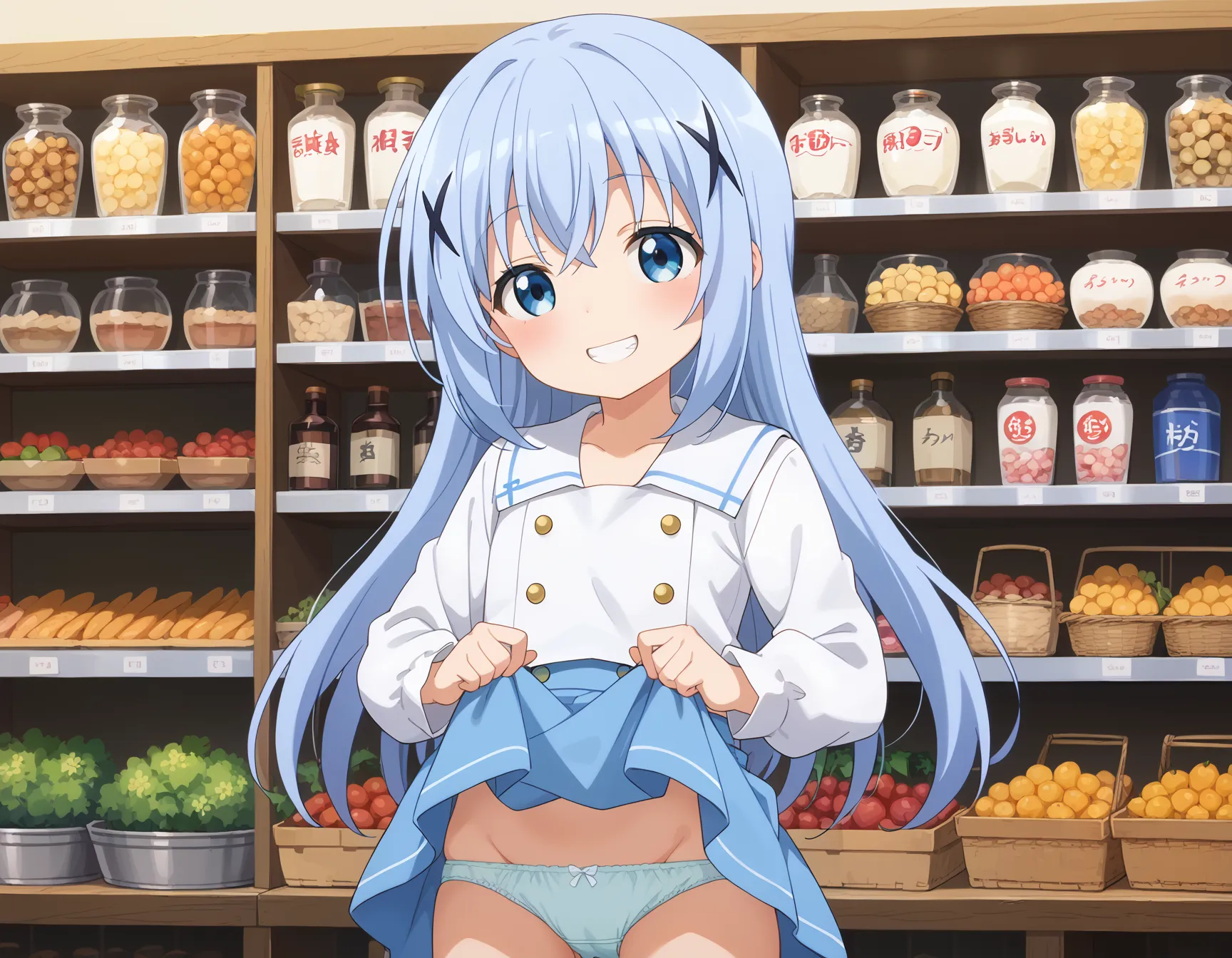 【「下着（ブラジャー・パンティ）」AIエロ画像（イラスト・アニメ・二次元風）15996枚まとめ！(151ページ目)のエロ画像7枚目