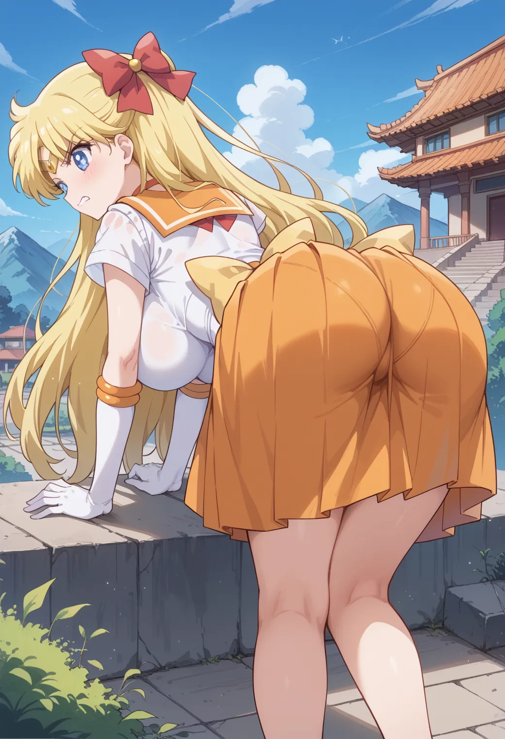 【「爆乳・超乳」AIエロ画像（イラスト・アニメ・二次元風）5621枚まとめ！(52ページ目)のエロ画像24枚目