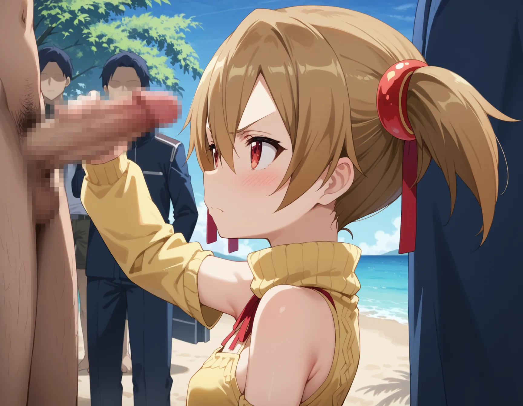 【「腋・脇」AIエロ画像（イラスト・アニメ・二次元風）4705枚まとめ！(45ページ目)のエロ画像20枚目