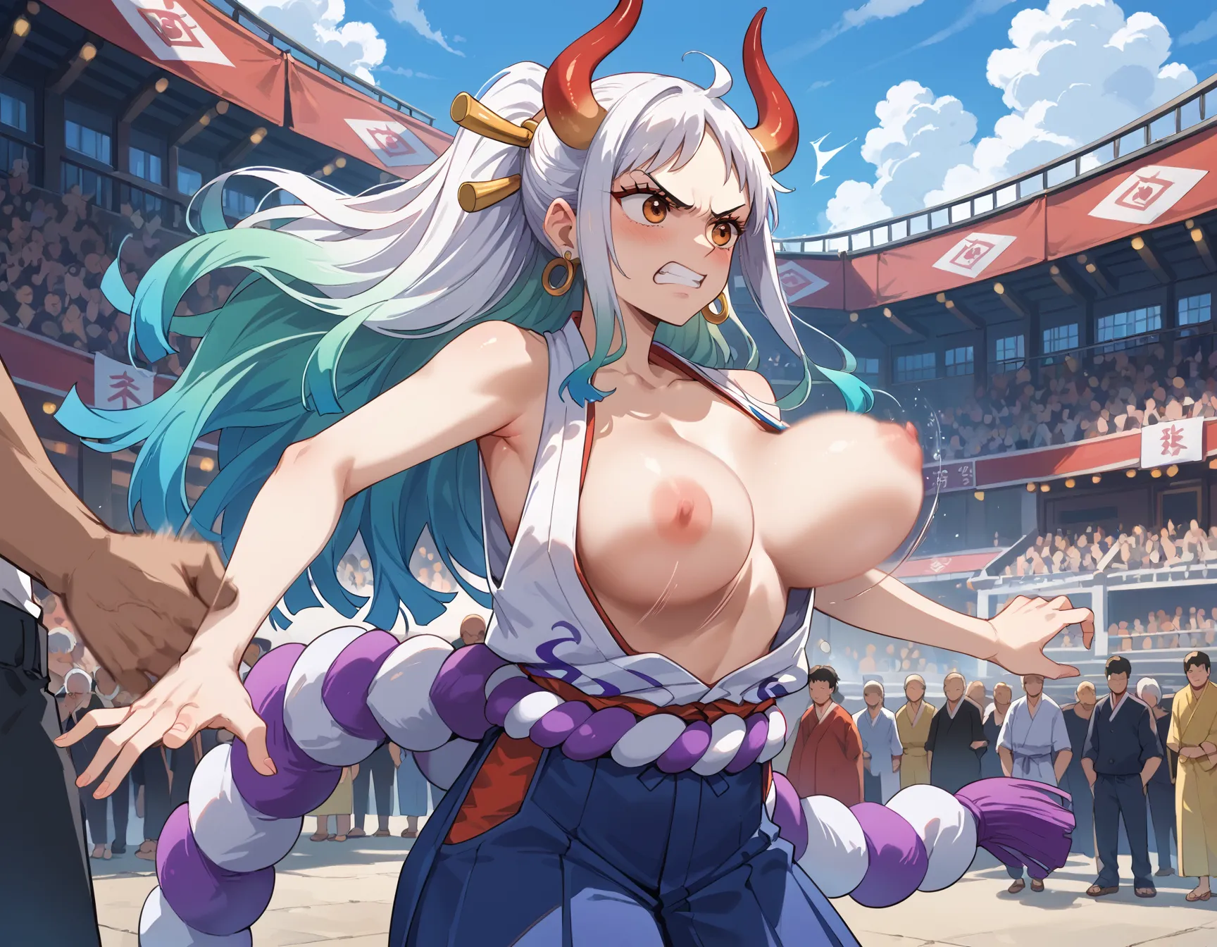 【「着物」AIエロ画像（イラスト・アニメ・二次元風）1472枚まとめ！(14ページ目)のエロ画像29枚目