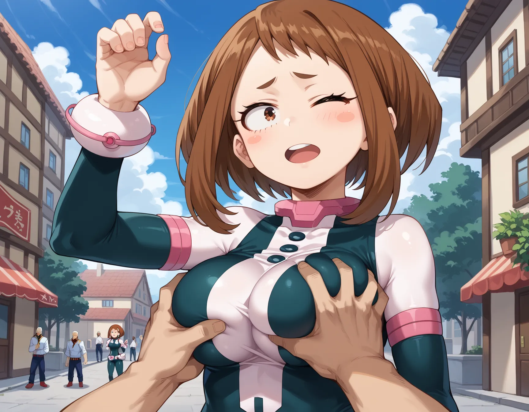 【「巨乳」AIエロ画像（イラスト・アニメ・二次元風）26161枚まとめ！(251ページ目)のエロ画像27枚目