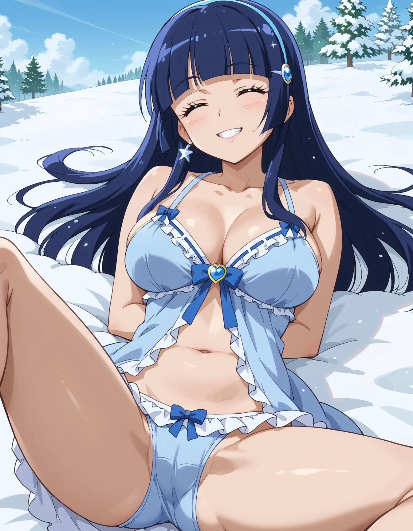 【「下着（ブラジャー・パンティ）」AIエロ画像（イラスト・アニメ・二次元風）15996枚まとめ！(149ページ目)のエロ画像24枚目