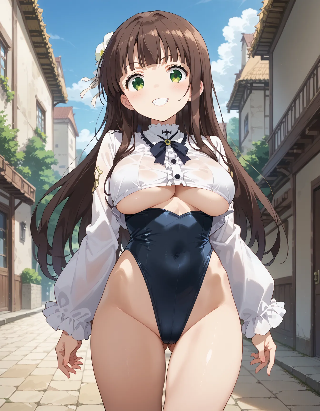 【「巨乳」AIエロ画像（イラスト・アニメ・二次元風）26161枚まとめ！(250ページ目)のエロ画像28枚目