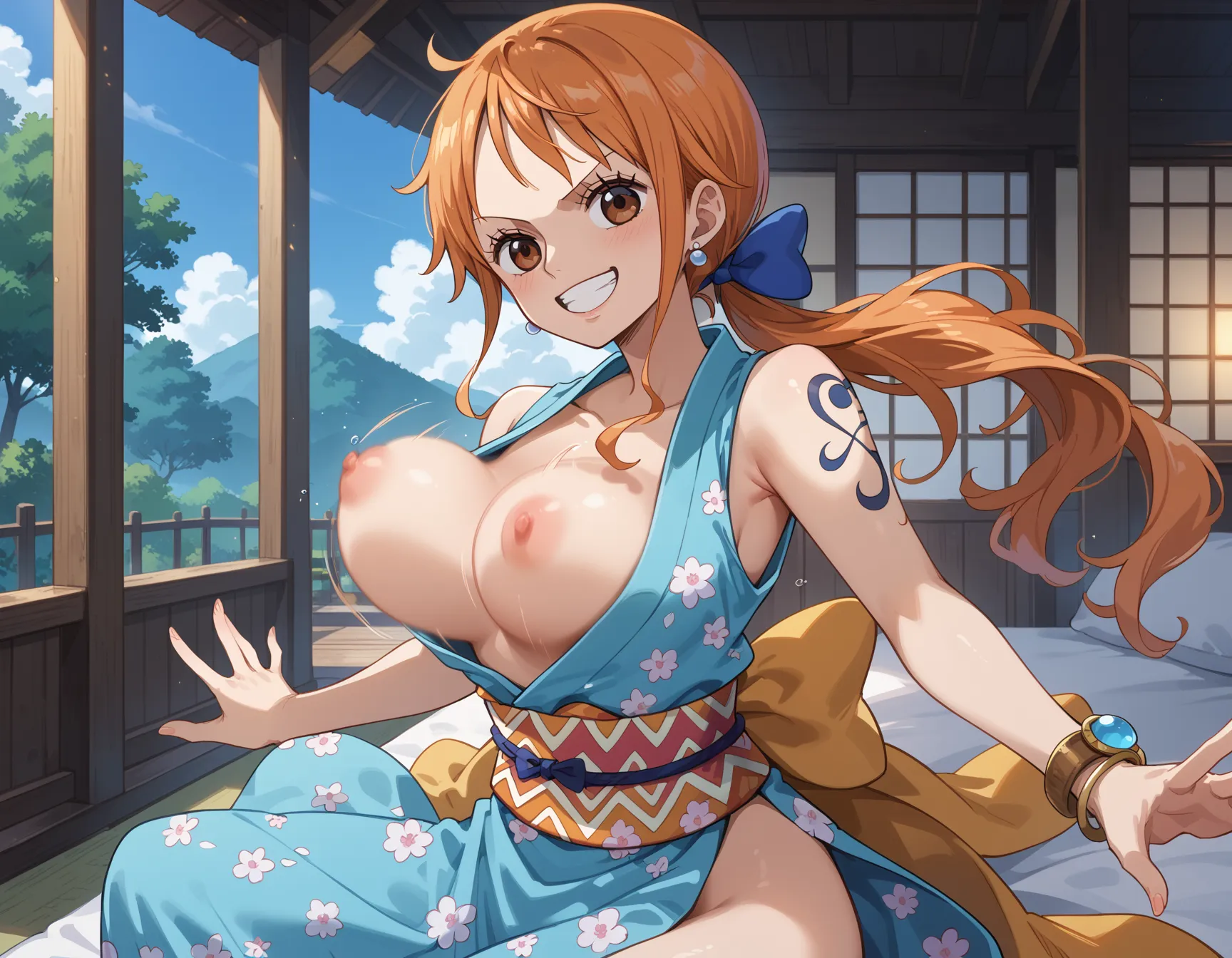 【「下着（ブラジャー・パンティ）」AIエロ画像（イラスト・アニメ・二次元風）15996枚まとめ！(149ページ目)のエロ画像12枚目