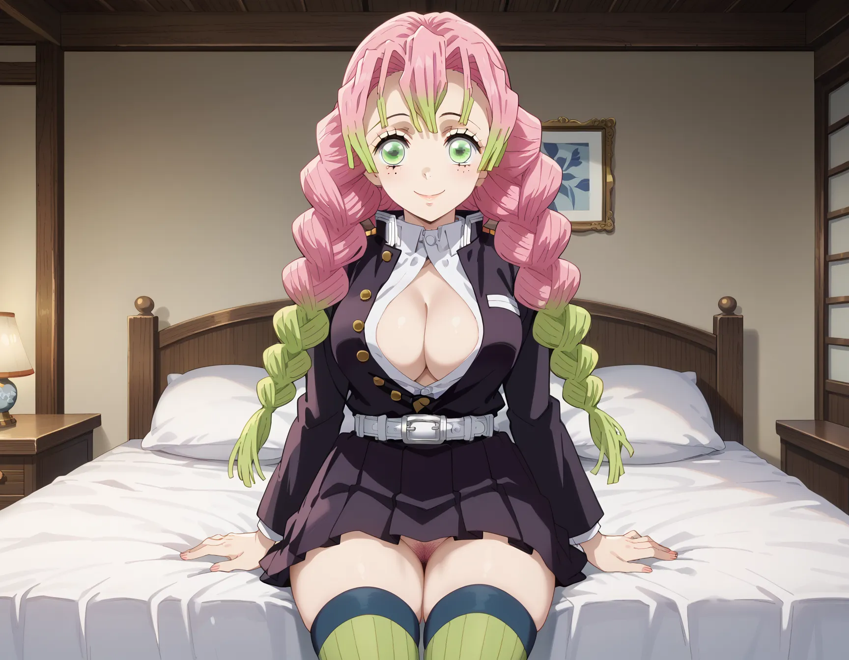 【「下着（ブラジャー・パンティ）」AIエロ画像（イラスト・アニメ・二次元風）15996枚まとめ！(149ページ目)のエロ画像11枚目