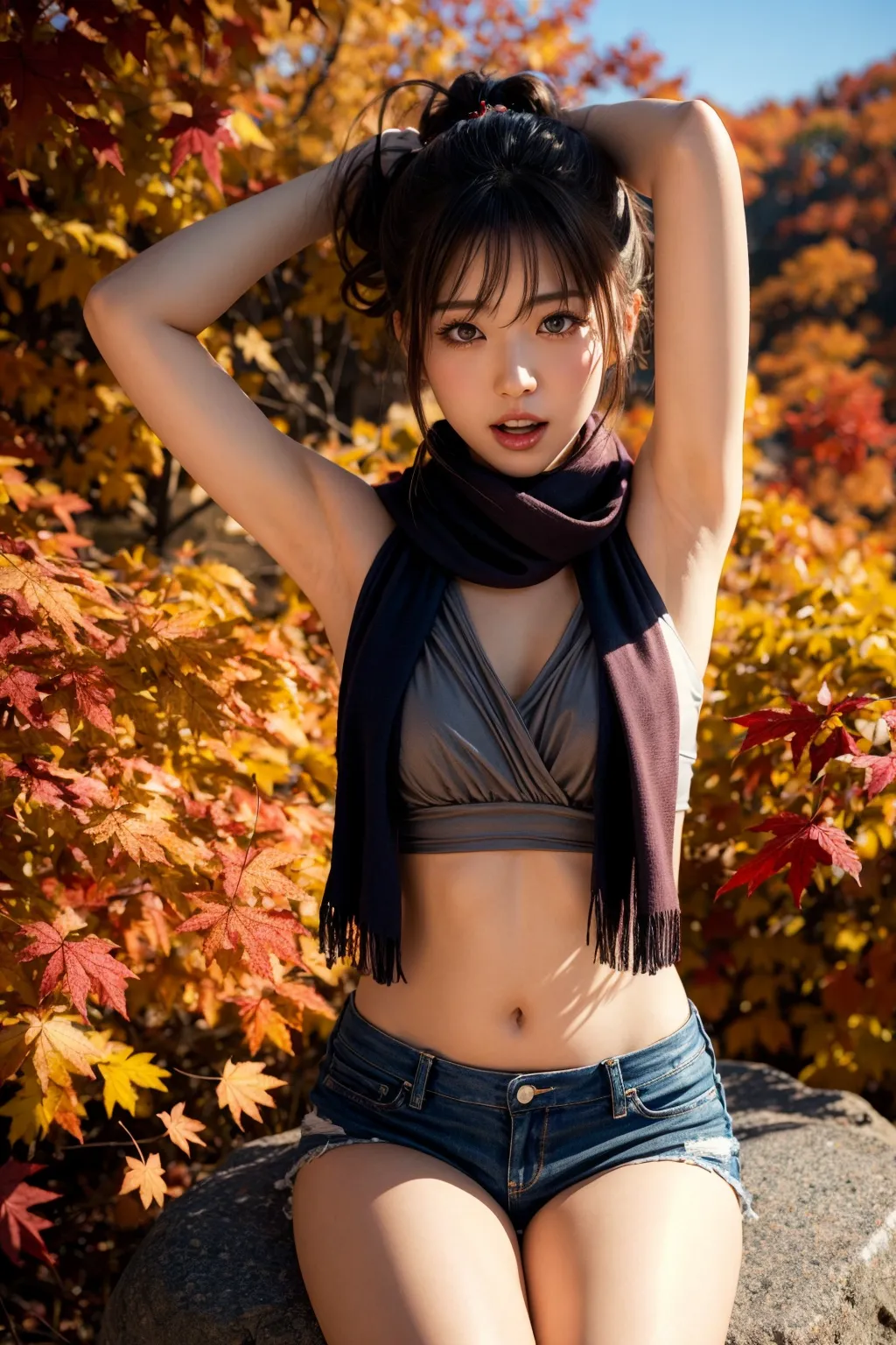 【「貧乳」AIエロ画像（リアル・実写・フォト風）21896枚まとめ！(203ページ目)のエロ画像5枚目