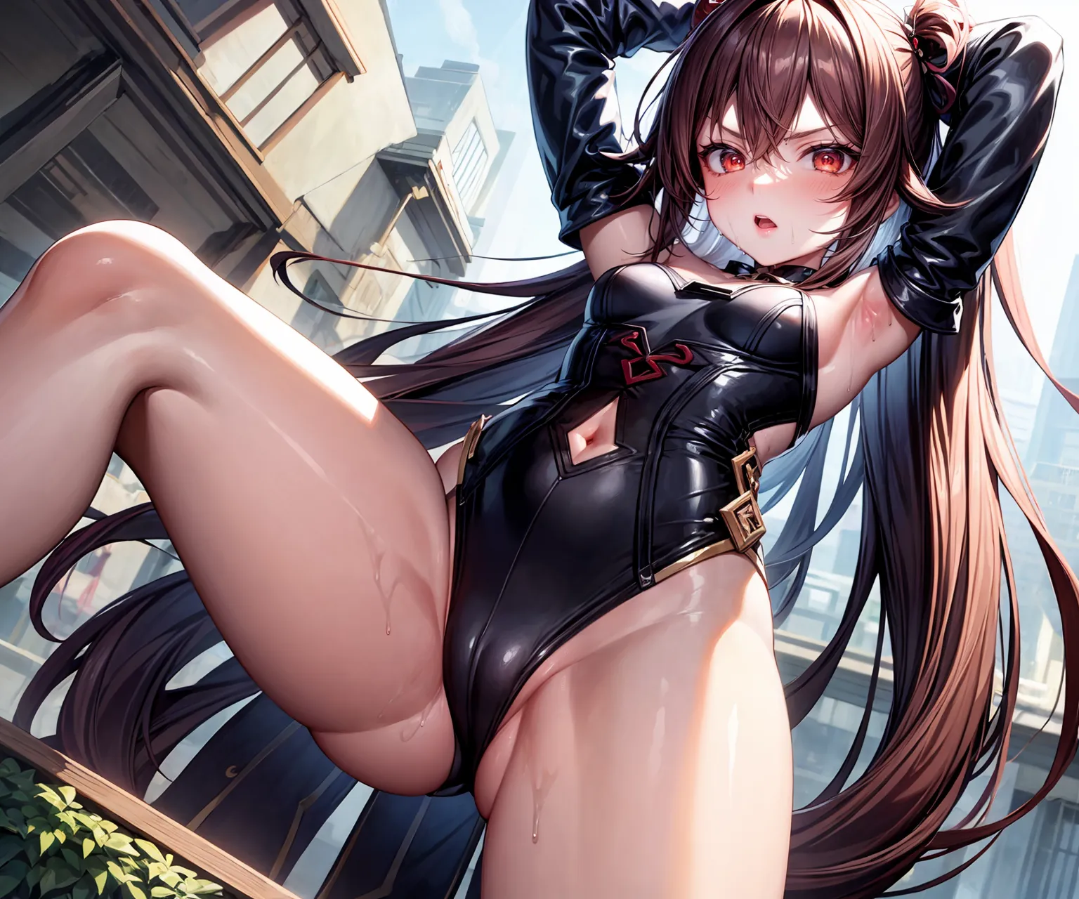 【「貧乳」AIエロ画像（イラスト・アニメ・二次元風）8390枚まとめ！(78ページ目)のエロ画像19枚目