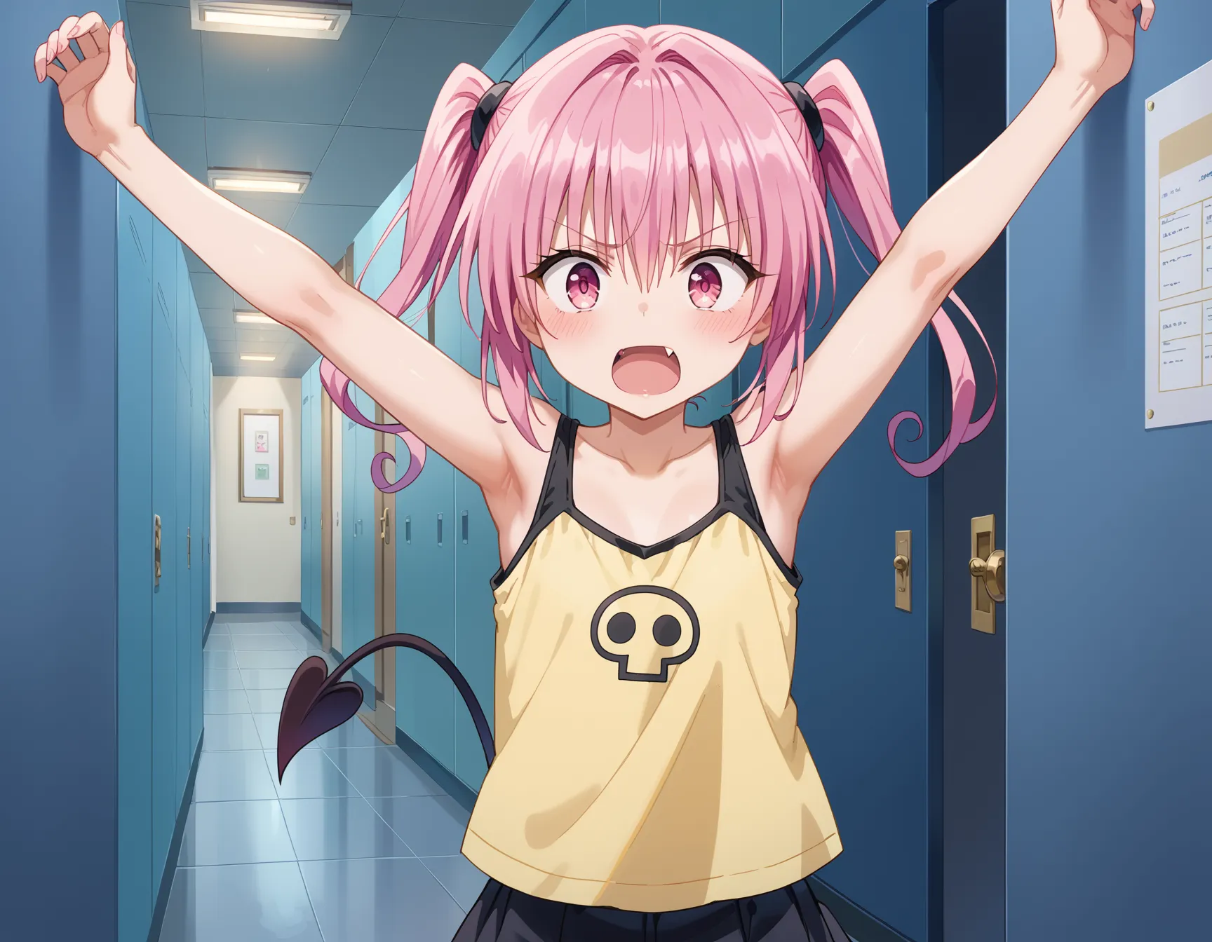 【「貧乳」AIエロ画像（イラスト・アニメ・二次元風）8390枚まとめ！(78ページ目)のエロ画像18枚目