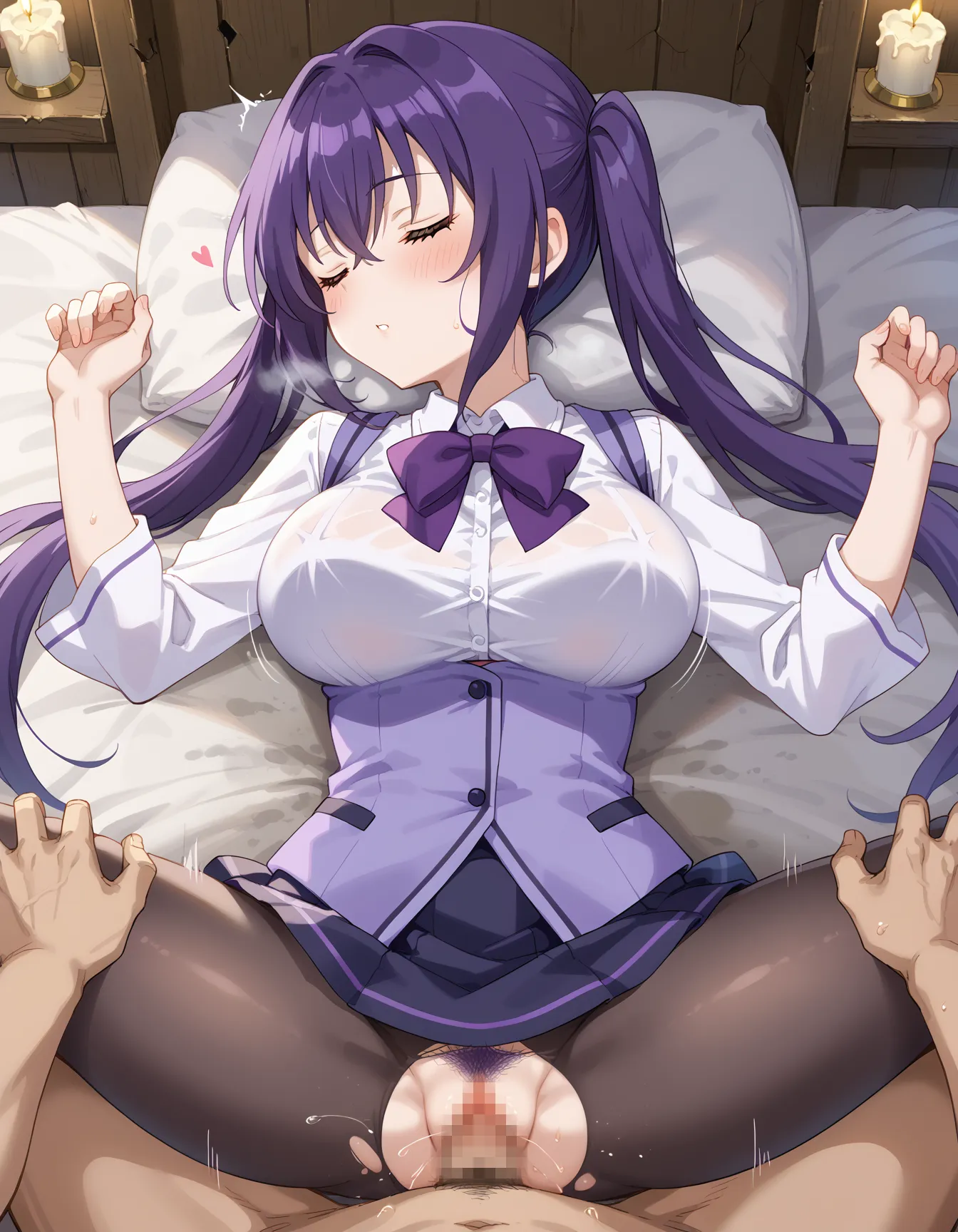 【「パンスト」AIエロ画像（イラスト・アニメ・二次元風）1436枚まとめ！(14ページ目)のエロ画像24枚目