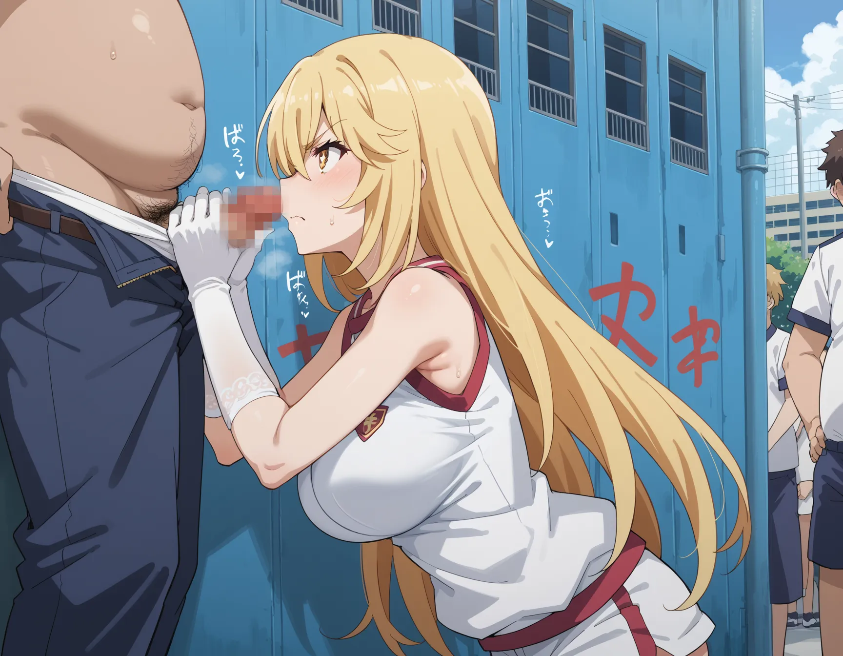 【「体操服・ブルマ」AIエロ画像（イラスト・アニメ・二次元風）273枚まとめ！(3ページ目)のエロ画像15枚目