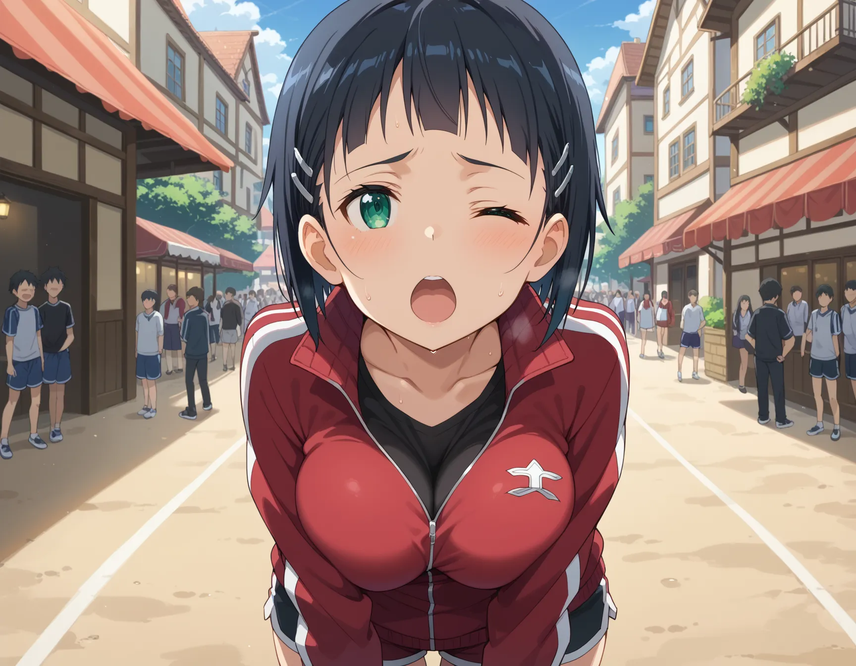 【「巨乳」AIエロ画像（イラスト・アニメ・二次元風）26161枚まとめ！(244ページ目)のエロ画像8枚目