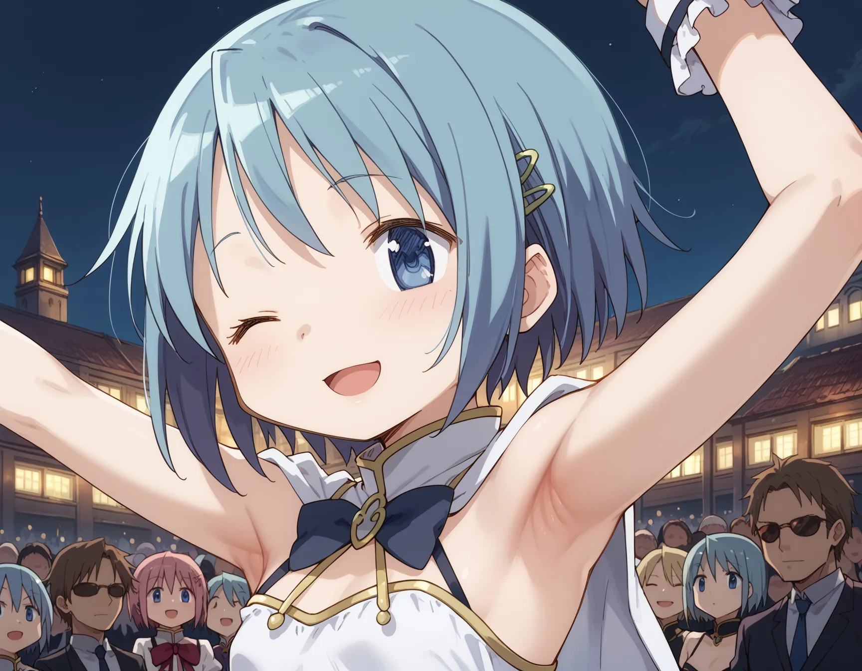 【「腋・脇」AIエロ画像（イラスト・アニメ・二次元風）4705枚まとめ！(43ページ目)のエロ画像30枚目