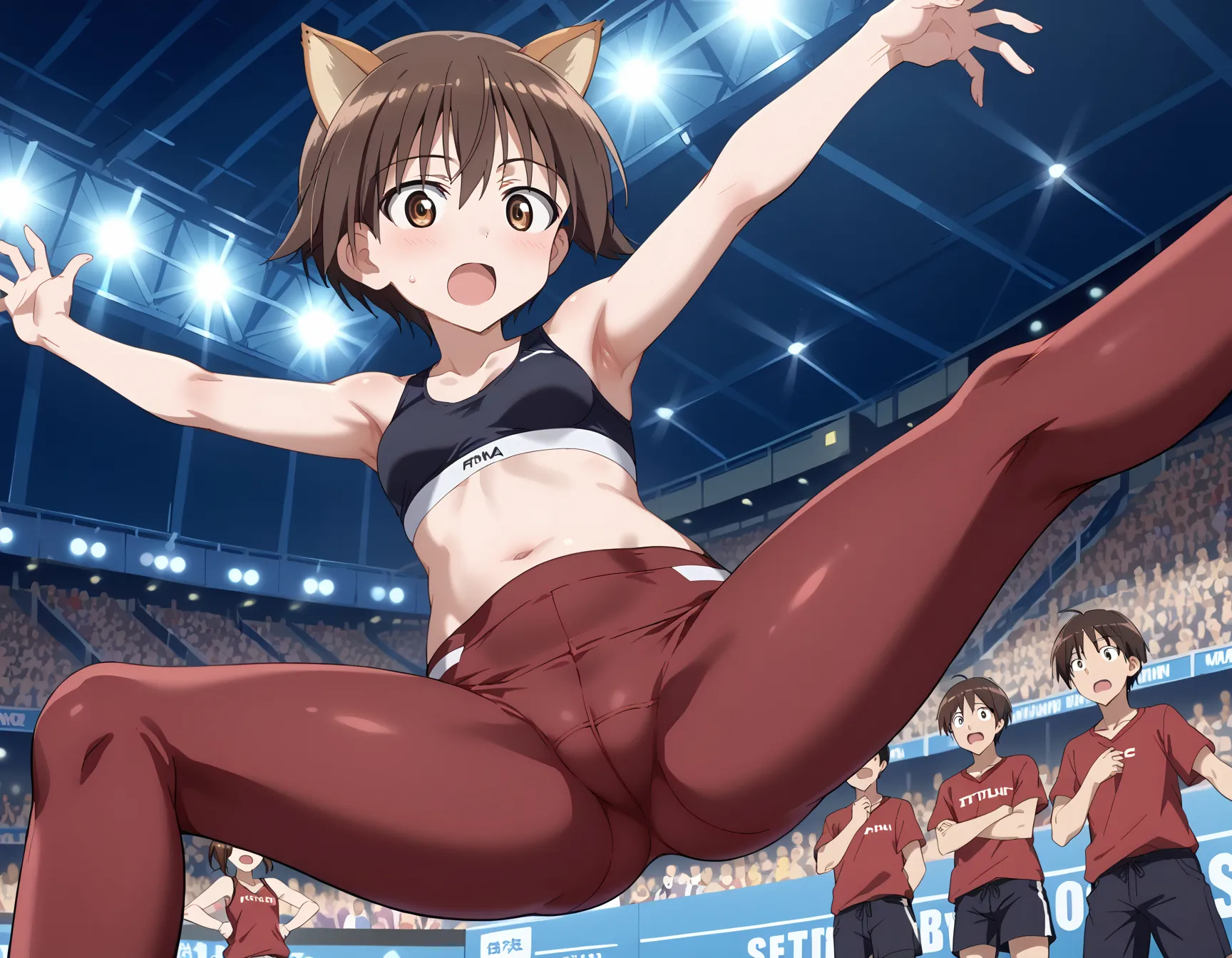 【「下着（ブラジャー・パンティ）」AIエロ画像（イラスト・アニメ・二次元風）15996枚まとめ！(144ページ目)のエロ画像11枚目