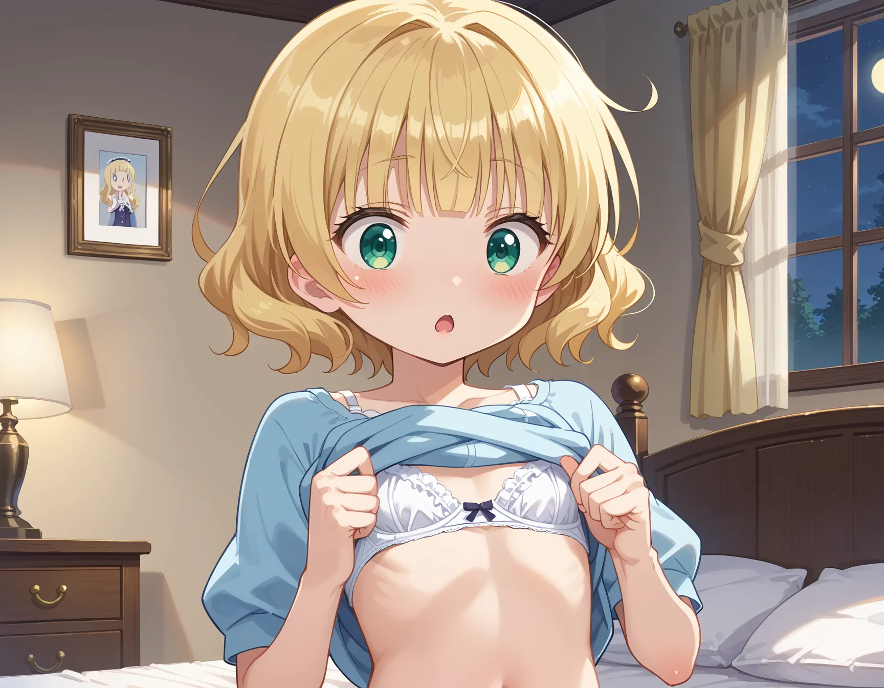 【「下着（ブラジャー・パンティ）」AIエロ画像（イラスト・アニメ・二次元風）15996枚まとめ！(144ページ目)のエロ画像2枚目