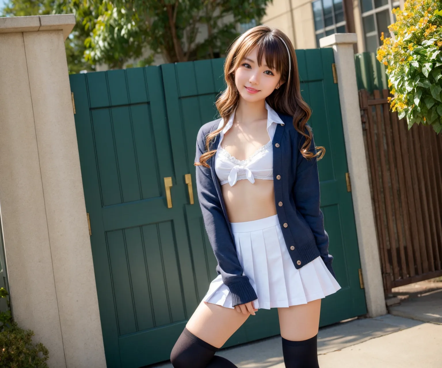 【「女子校生・JK×貧乳」AIエロ画像（リアル・実写・フォト風）2980枚まとめ！(27ページ目)のエロ画像16枚目