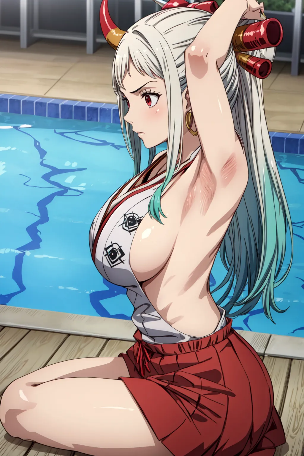 【「爆乳・超乳」AIエロ画像（イラスト・アニメ・二次元風）5621枚まとめ！(49ページ目)のエロ画像21枚目