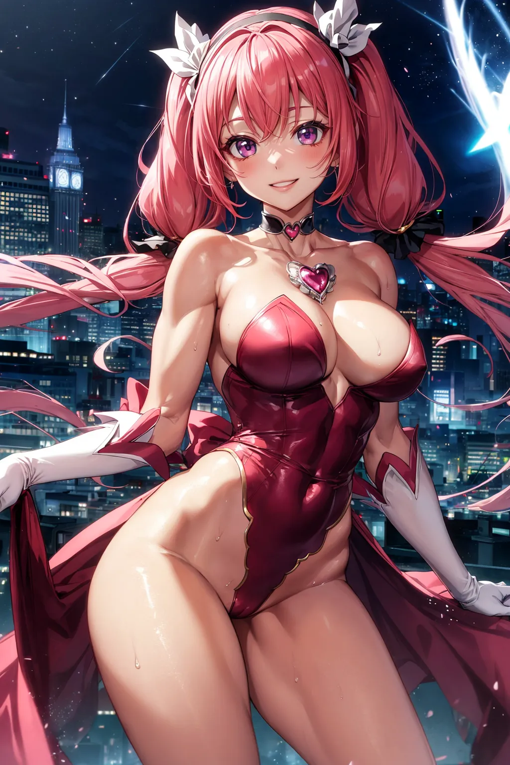 【「巨乳」AIエロ画像（イラスト・アニメ・二次元風）26161枚まとめ！(237ページ目)のエロ画像5枚目