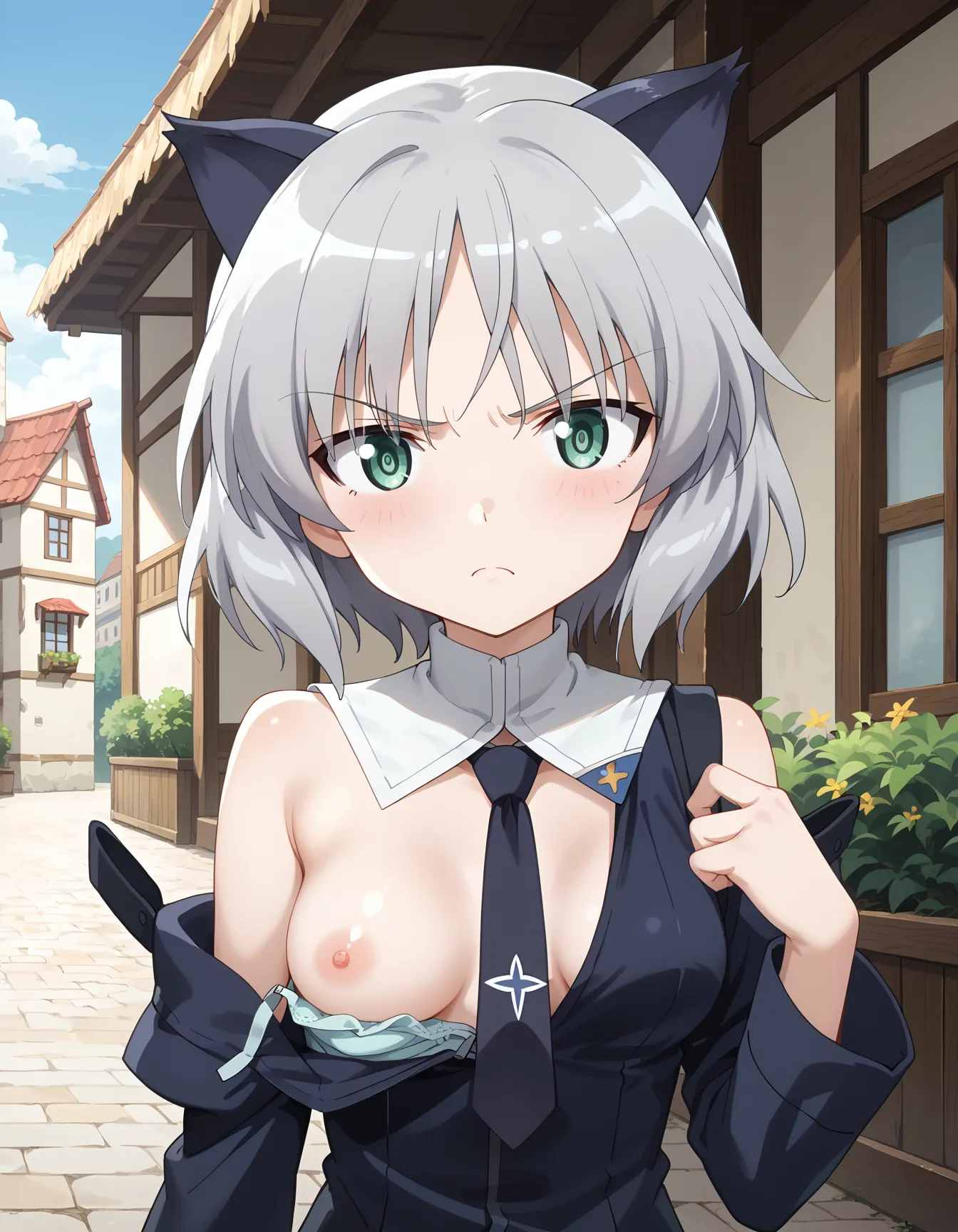 【「下着（ブラジャー・パンティ）」AIエロ画像（イラスト・アニメ・二次元風）15996枚まとめ！(141ページ目)のエロ画像24枚目