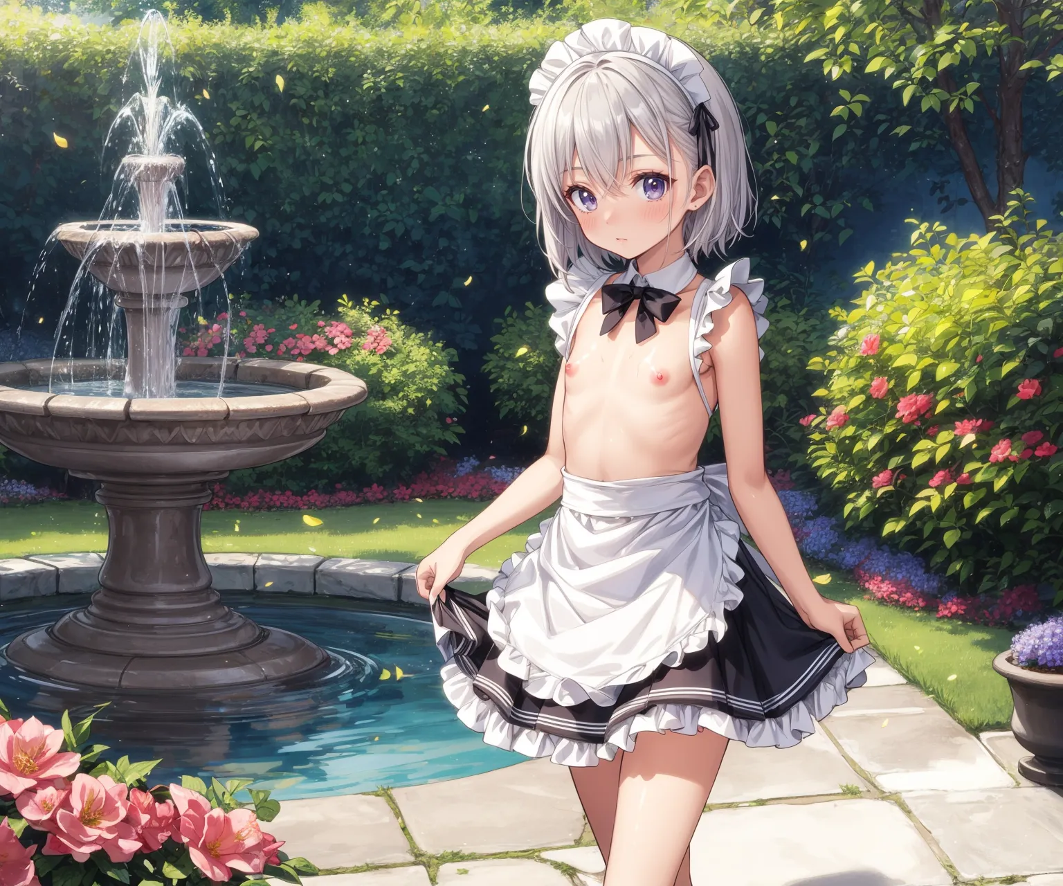 【「メイド」AIエロ画像（イラスト・アニメ・二次元風）516枚まとめ！(5ページ目)のエロ画像17枚目